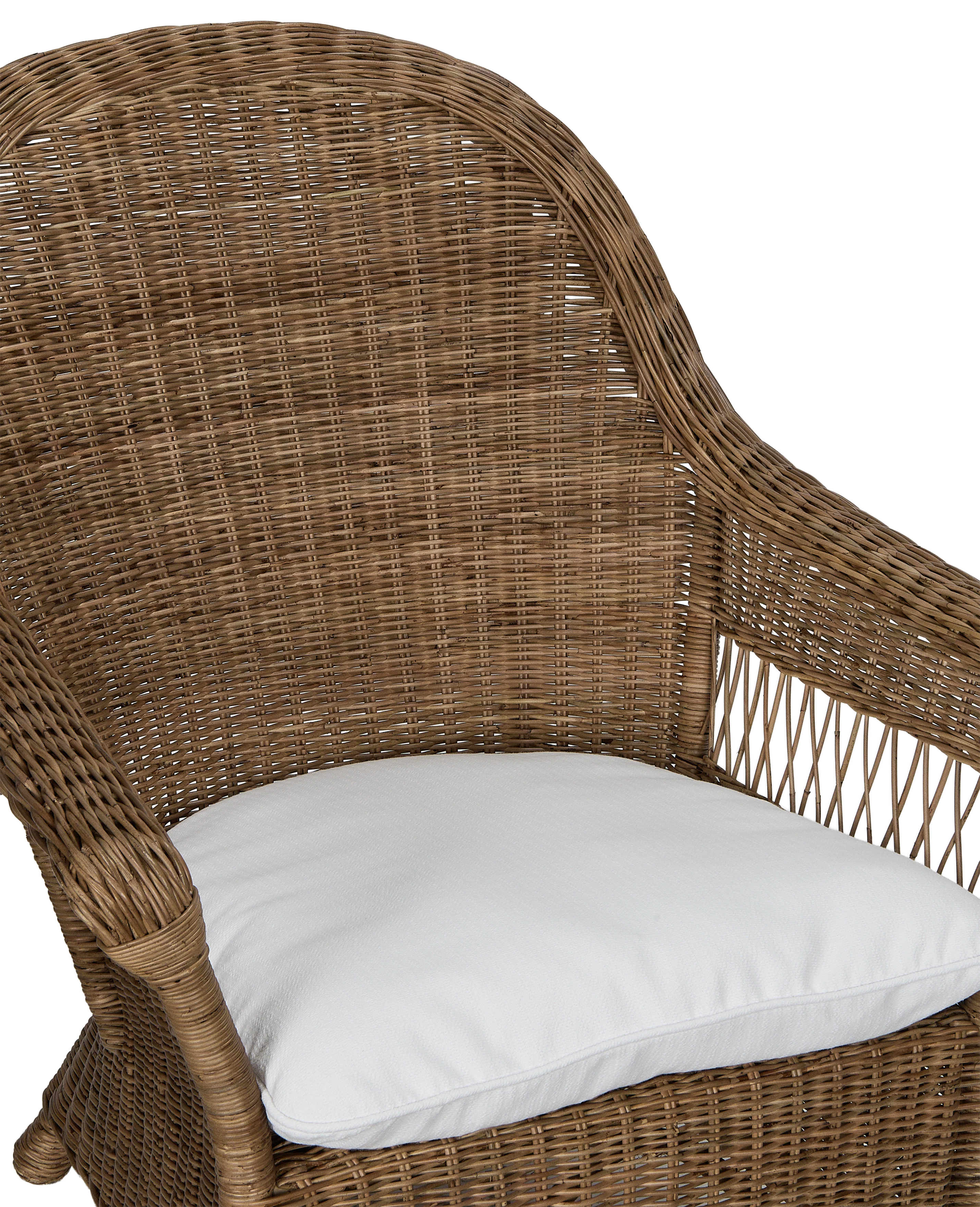 Reader Rattan Armchair - Shell - Image 9