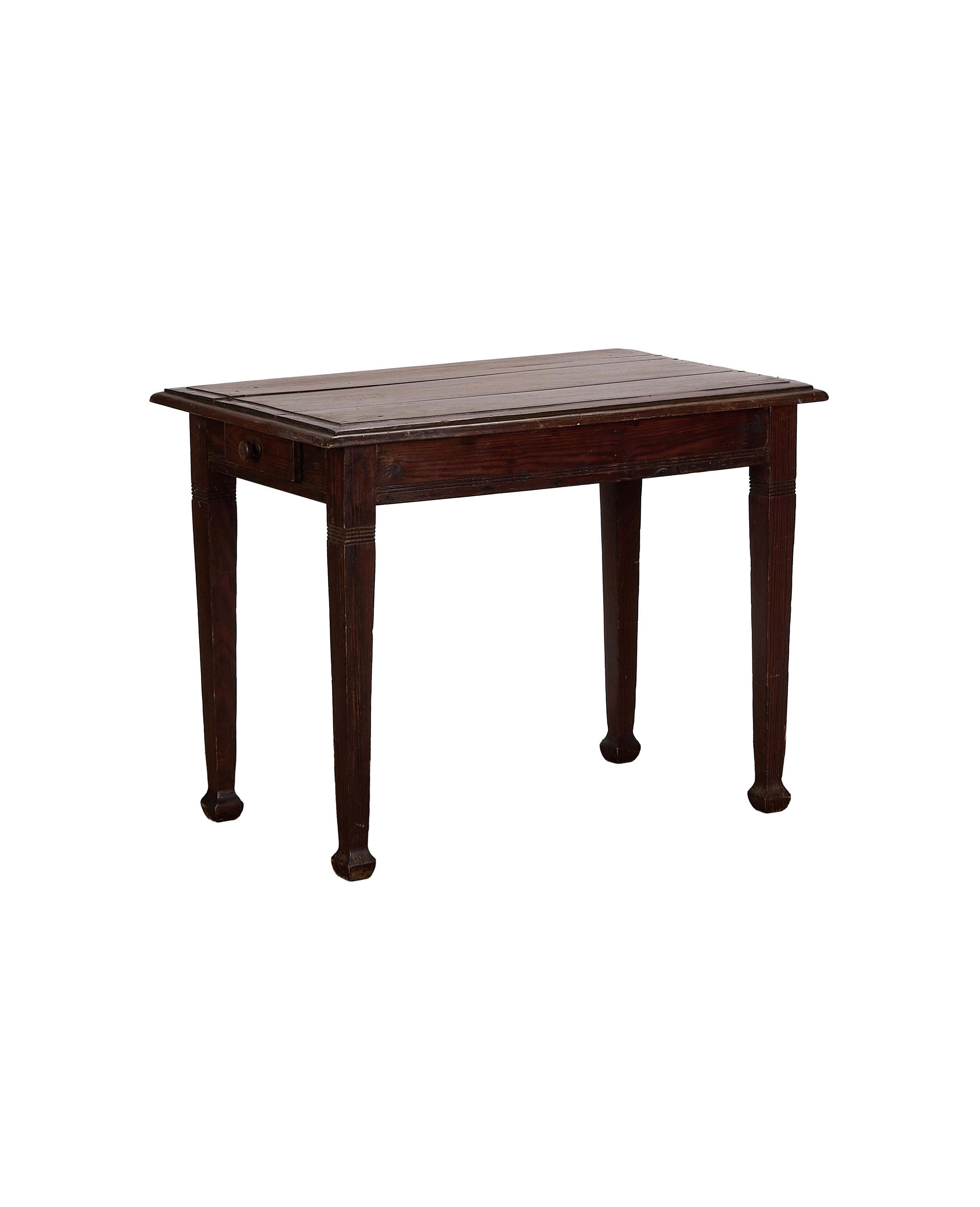 Burgundy Drawer Utility Table