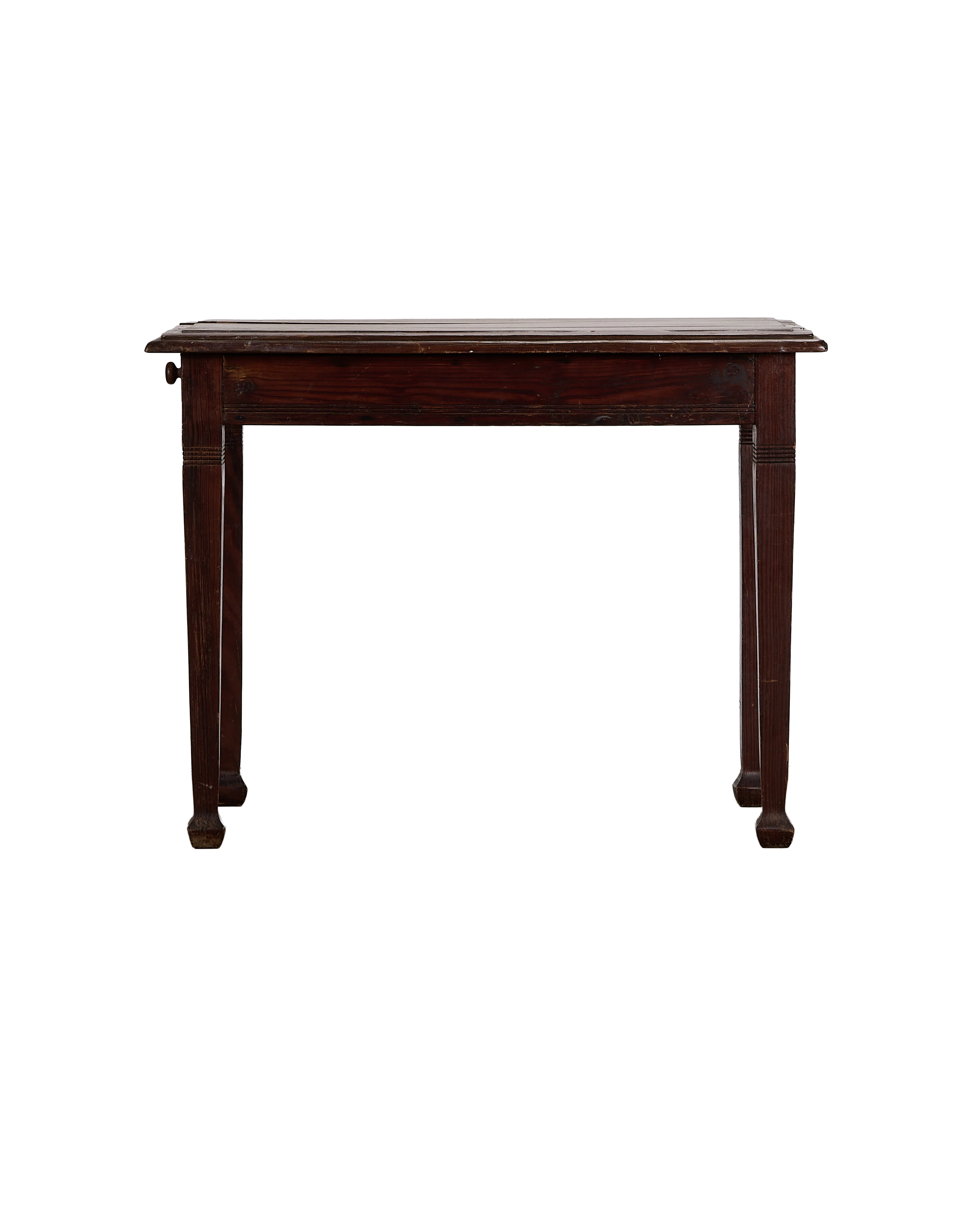 Burgundy Drawer Utility Table - Image 2