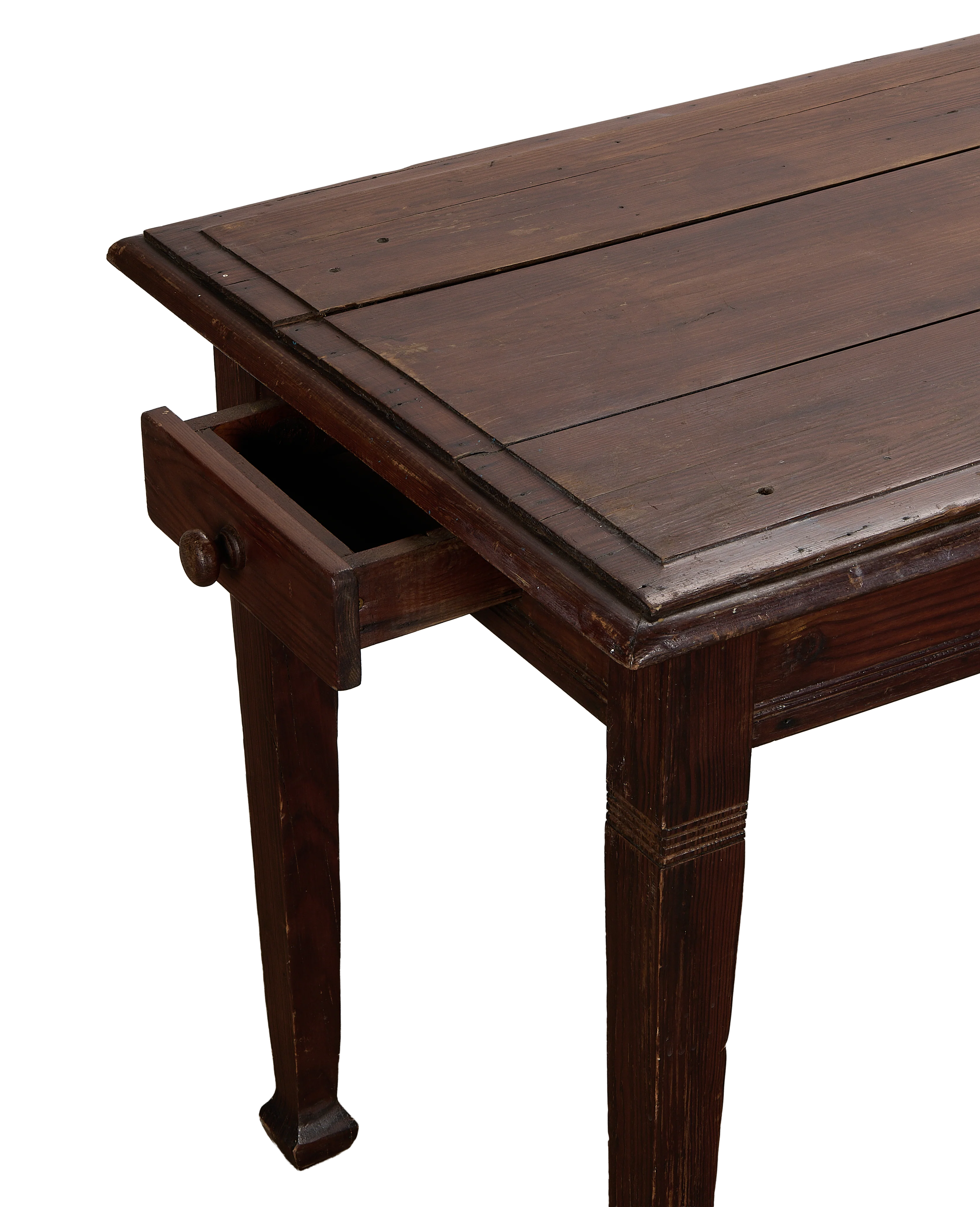 Burgundy Drawer Utility Table - Image 4