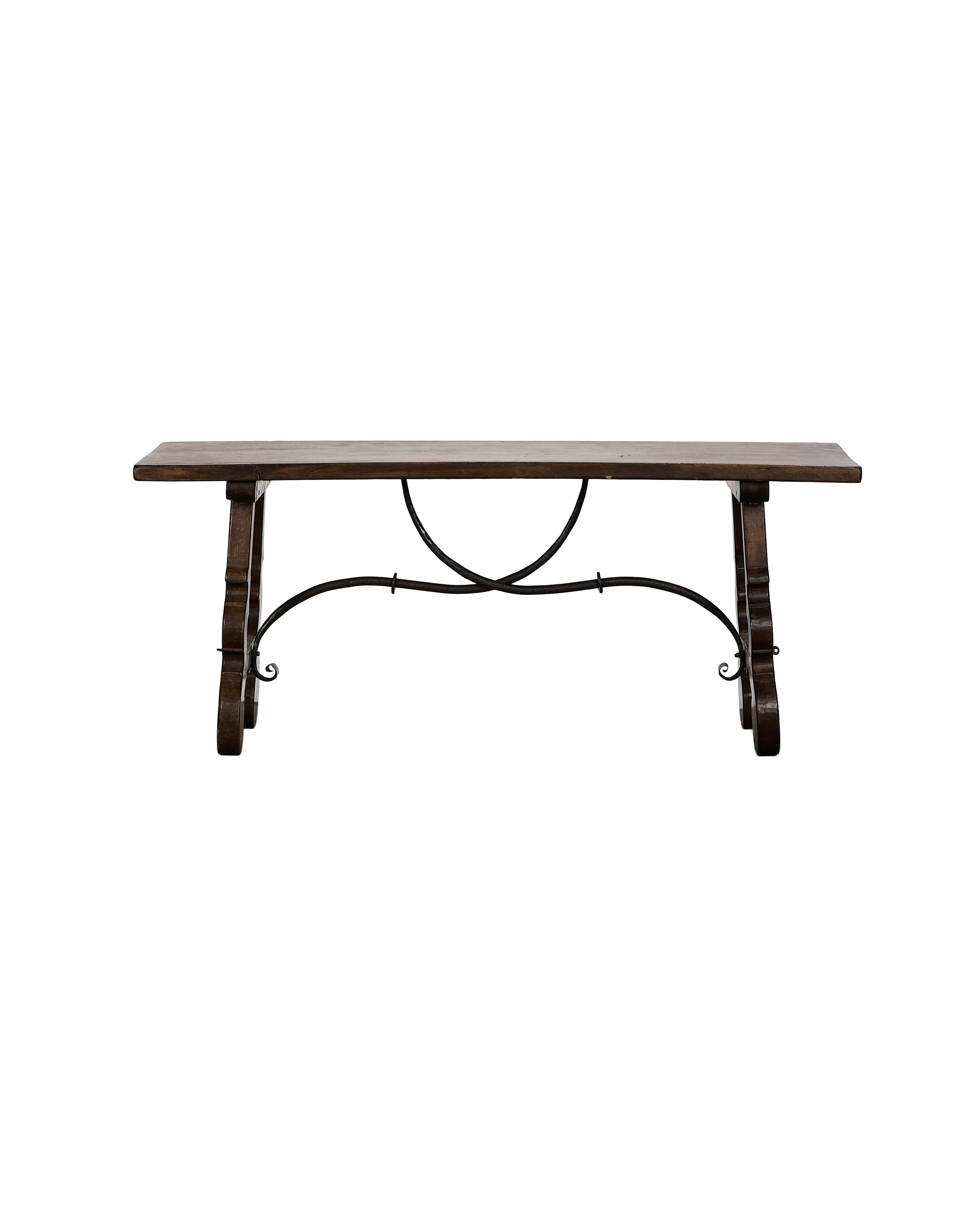 Refectory Iron-Tied Coffee Table - Image 2