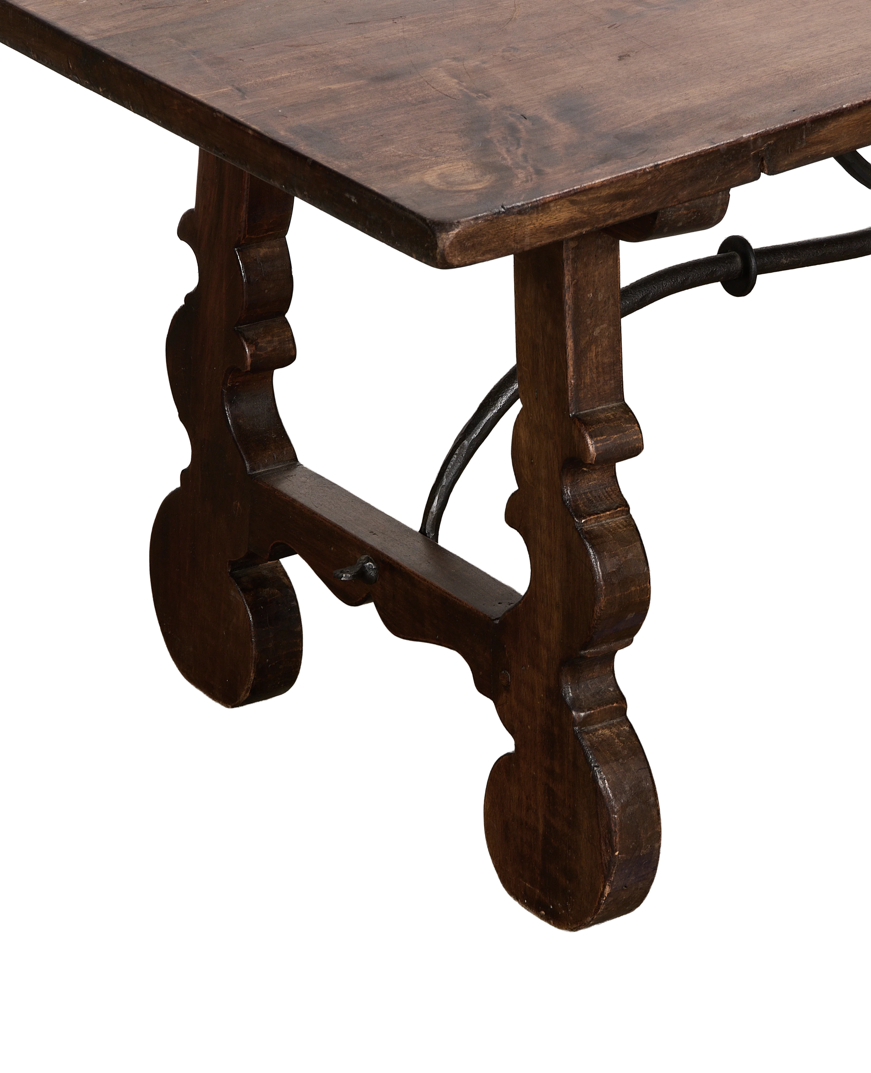 Refectory Iron-Tied Coffee Table - Image 3