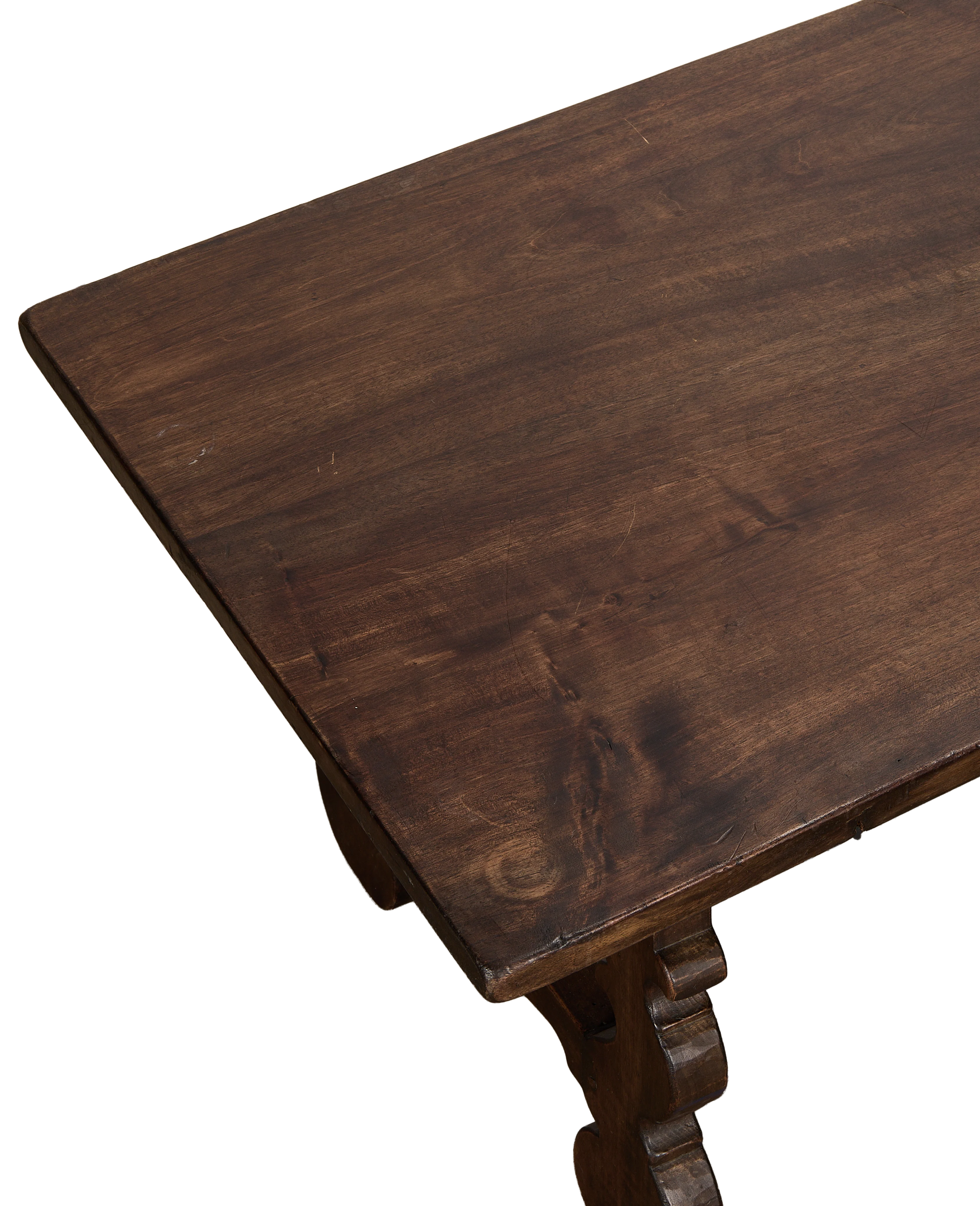 Refectory Iron-Tied Coffee Table - Image 4