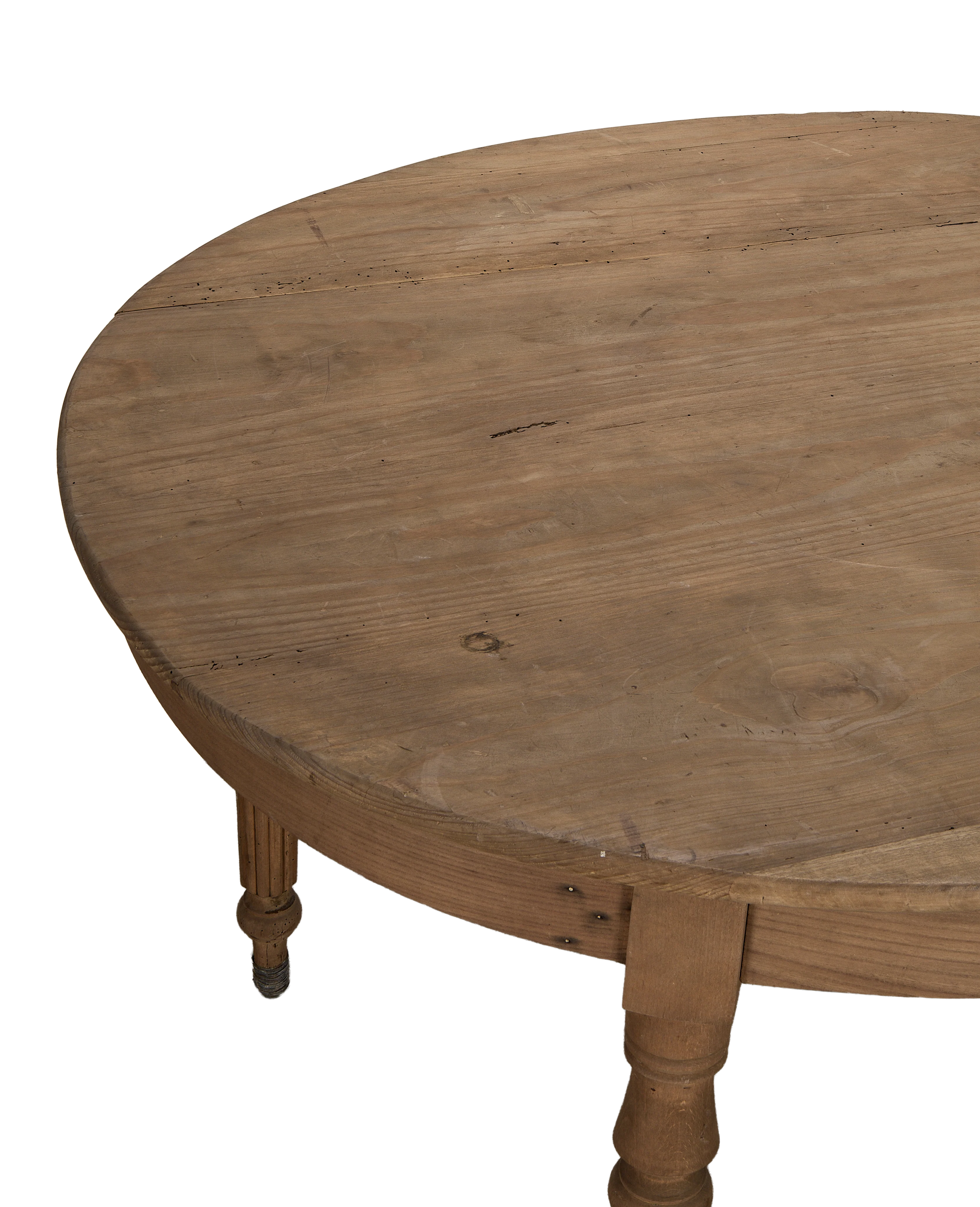 Round Farmhouse Dining Table - Image 5