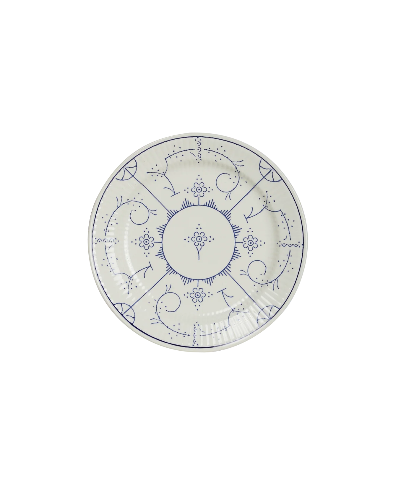 Royal Boch Plate - Blue Floral