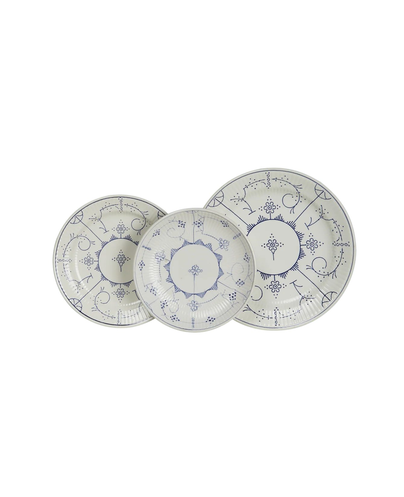 Royal Boch Plate - Blue Floral - Image 2