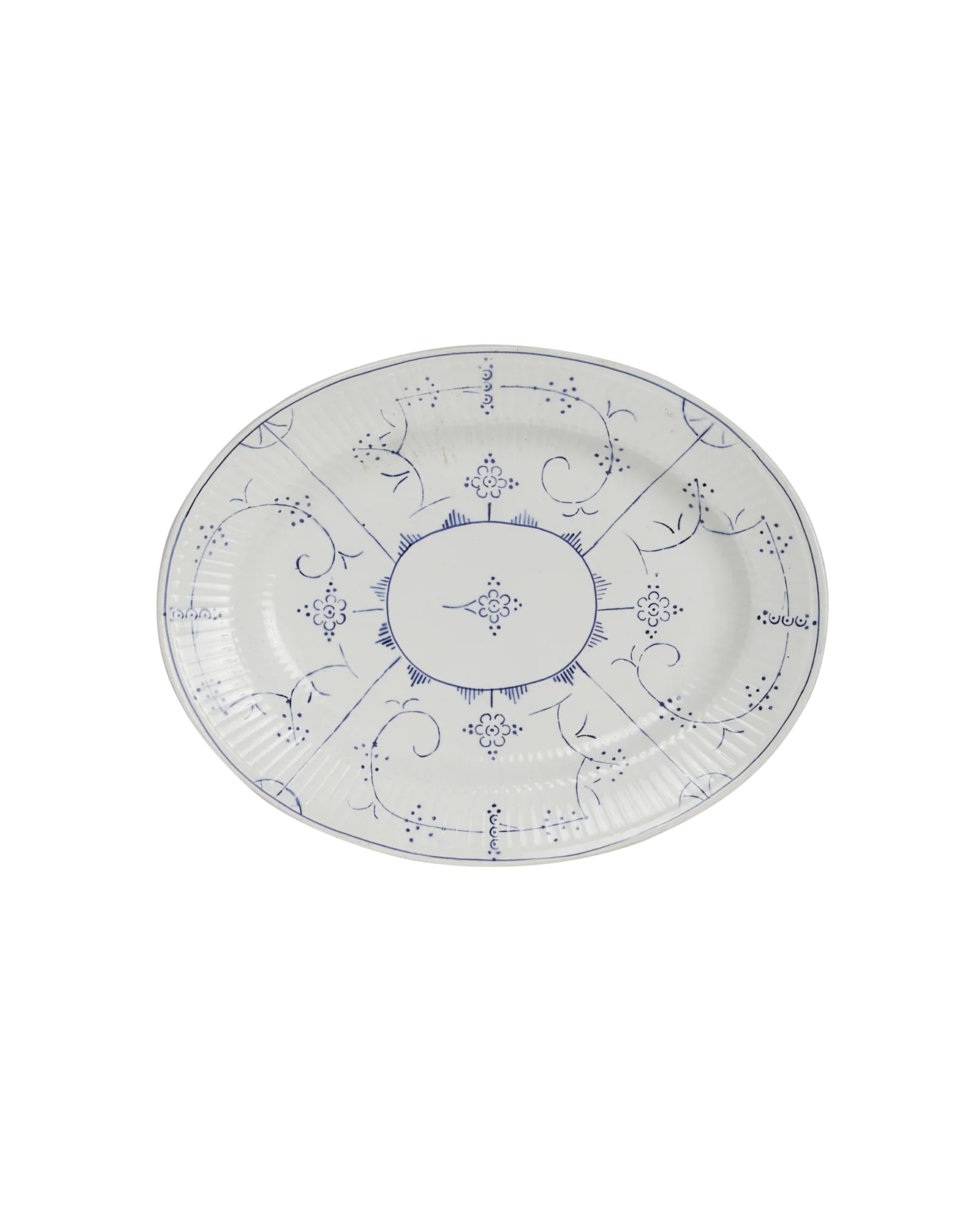 Royal Boch Serving Platter - Blue Floral