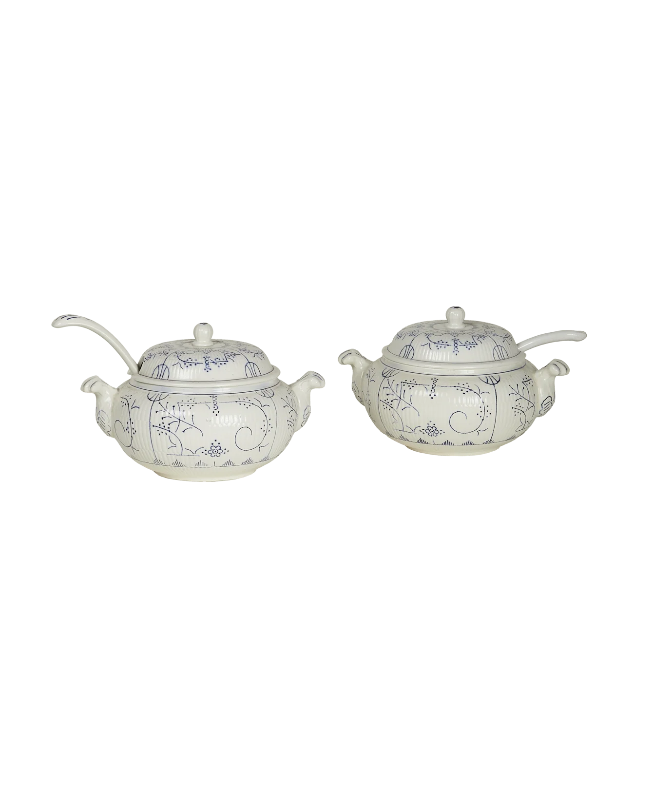 Royal Boch Soup Server - Blue Floral - Image 2