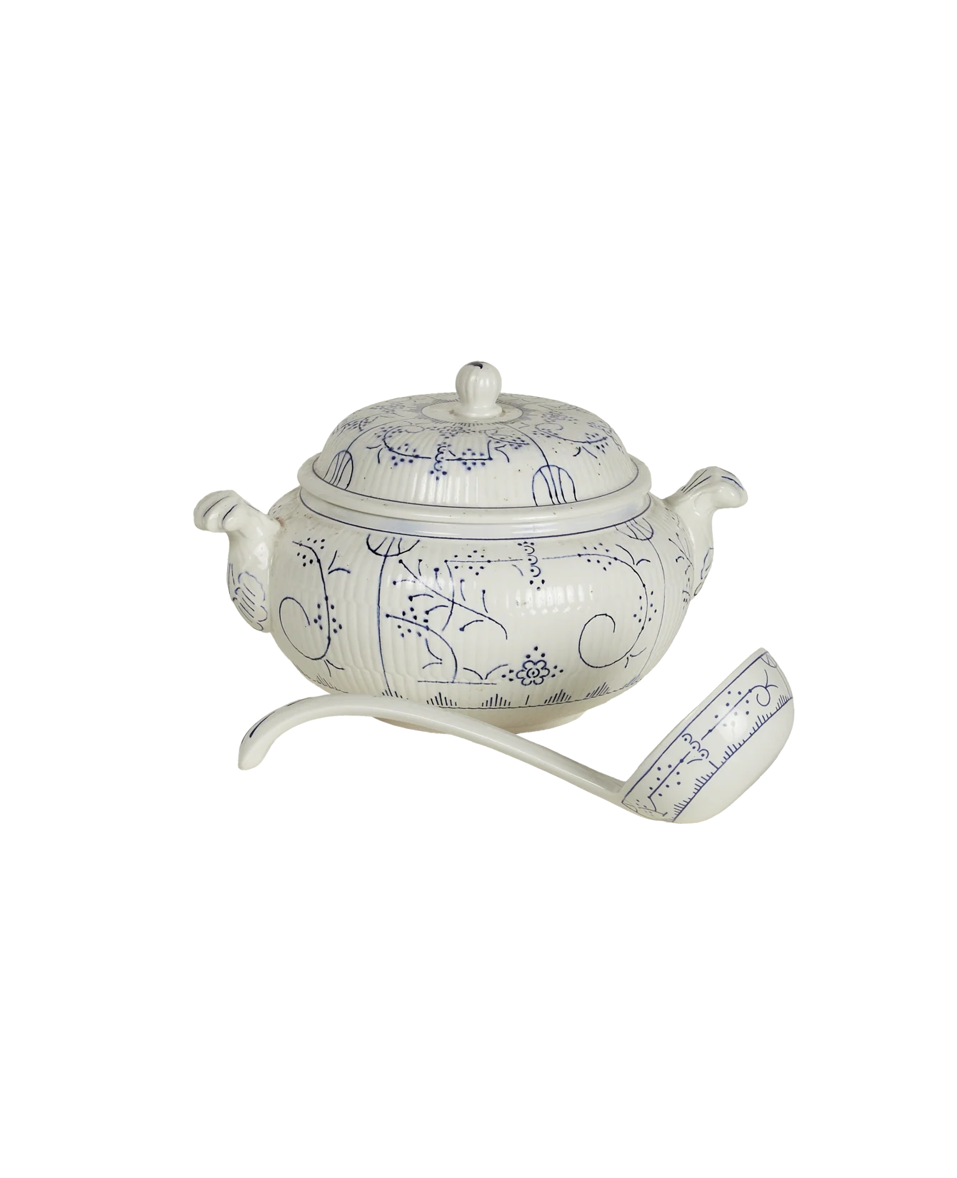 Royal Boch Soup Server - Blue Floral - Image 3