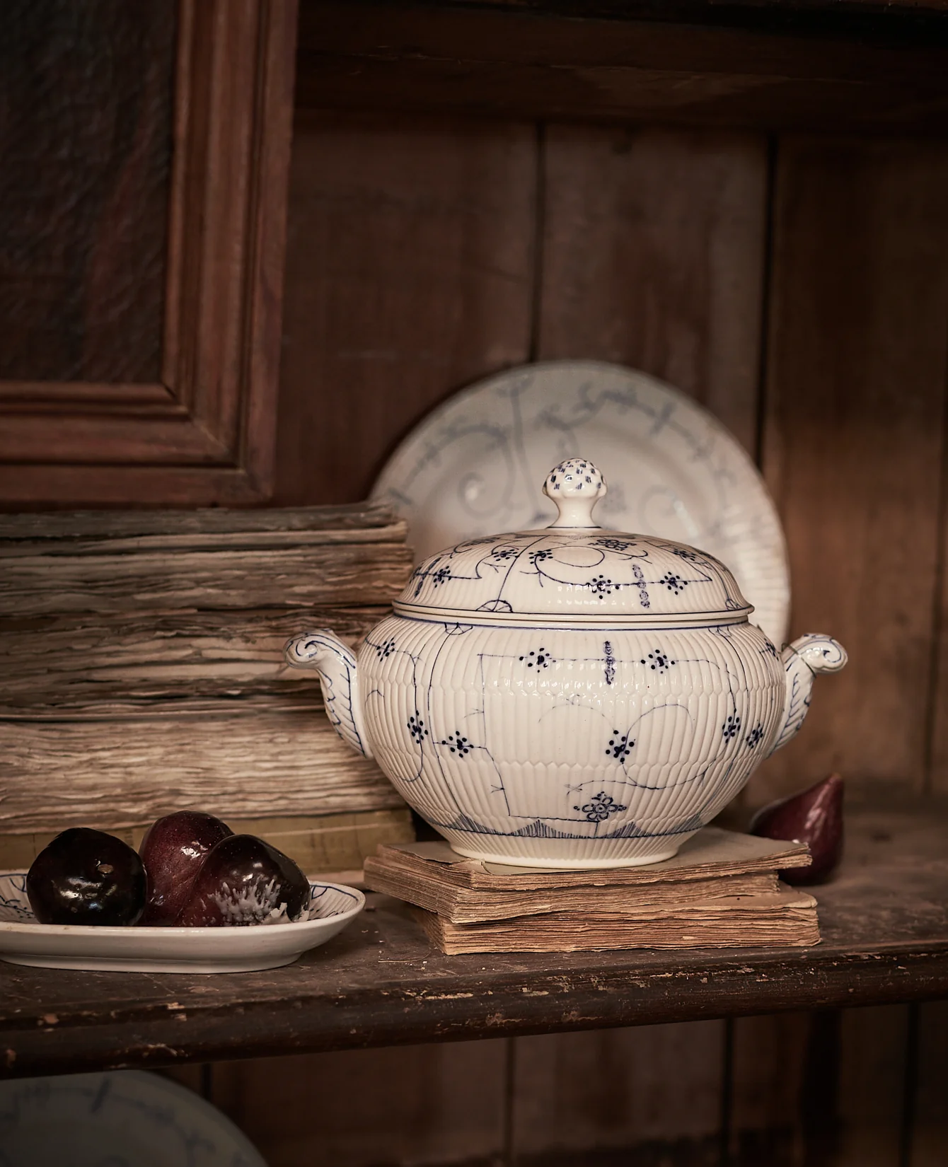 Royal Boch Soup Server - Blue Floral - Image 5