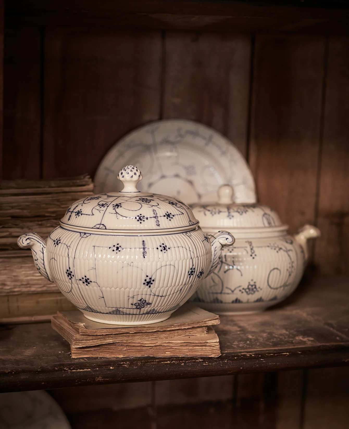 Royal Boch Soup Server - Blue Floral - Image 6
