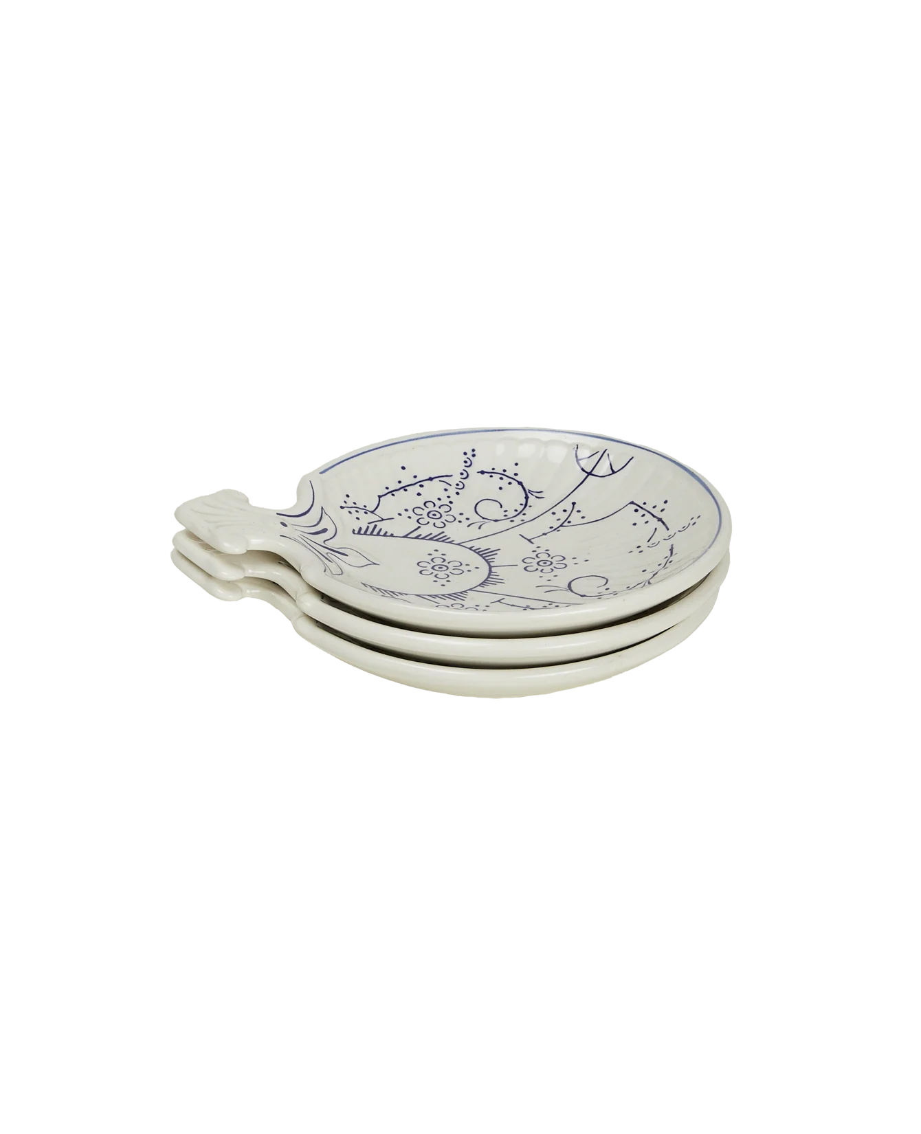 Royal Boch Spoon Rest - Blue Floral - Image 2