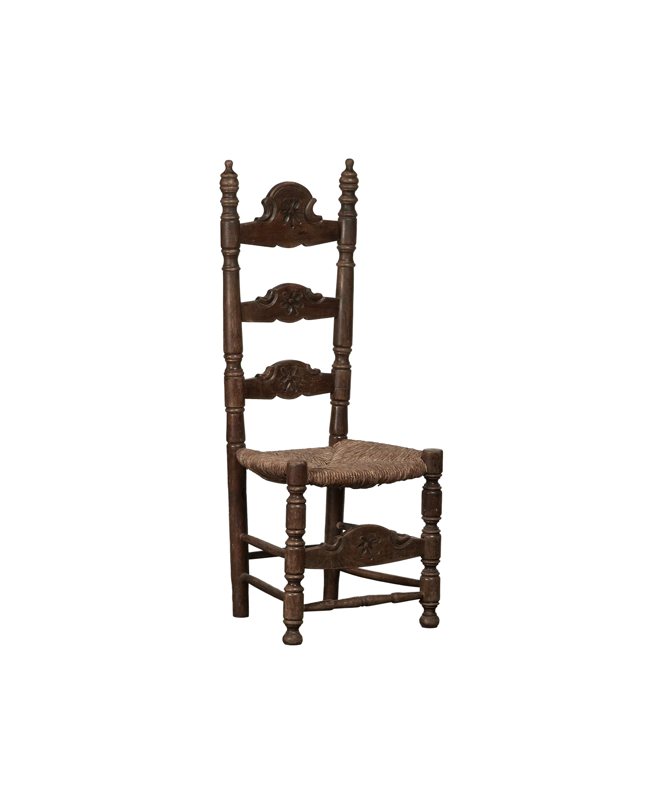 Rush Chair - Embossed Flower