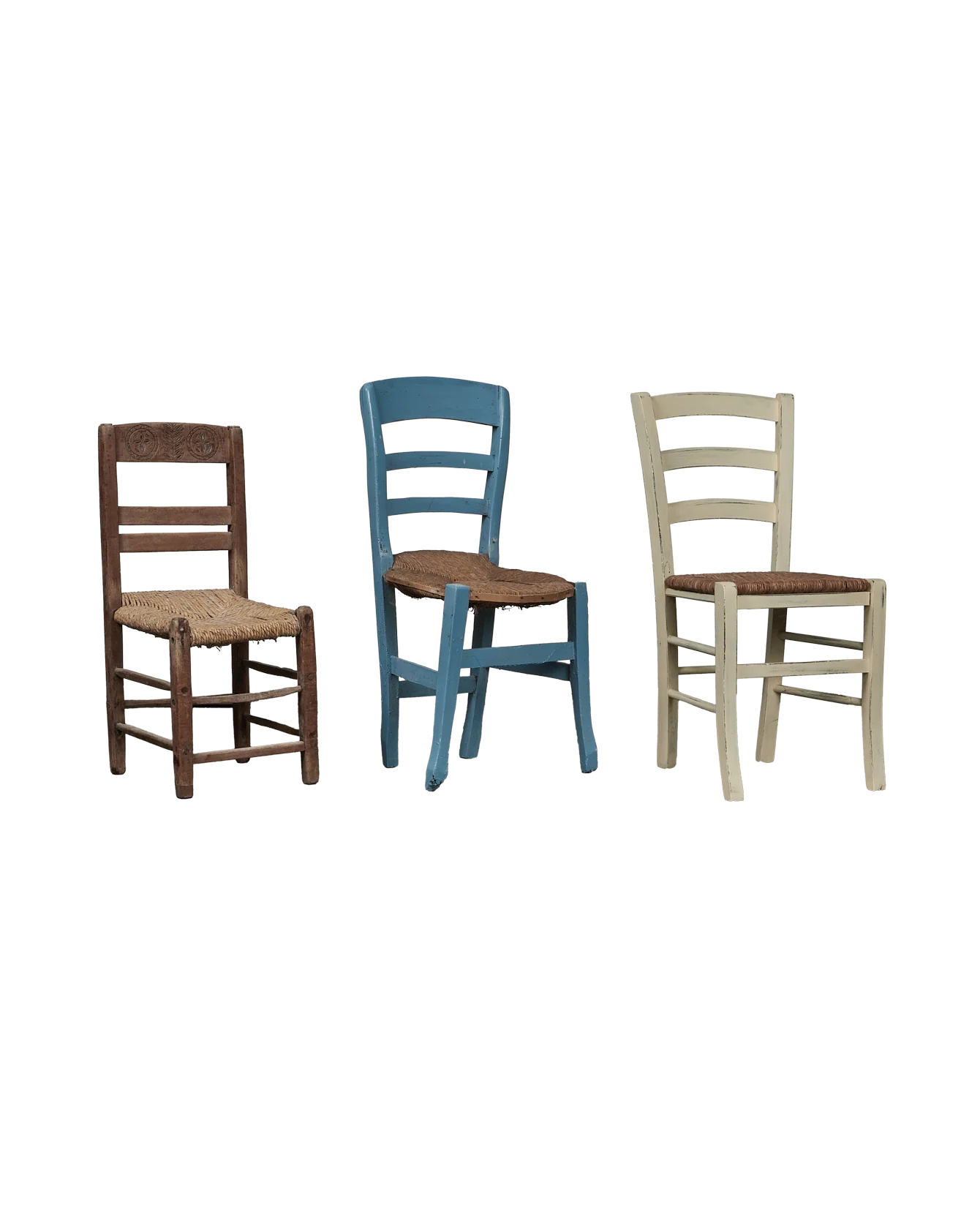Rush Seat Chair - Assorted