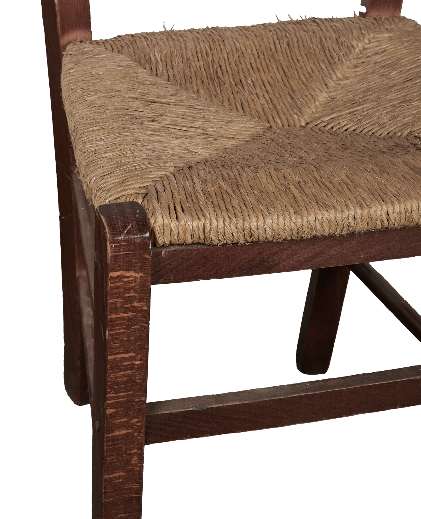 Rush Seat Chair - Natural - Image 6