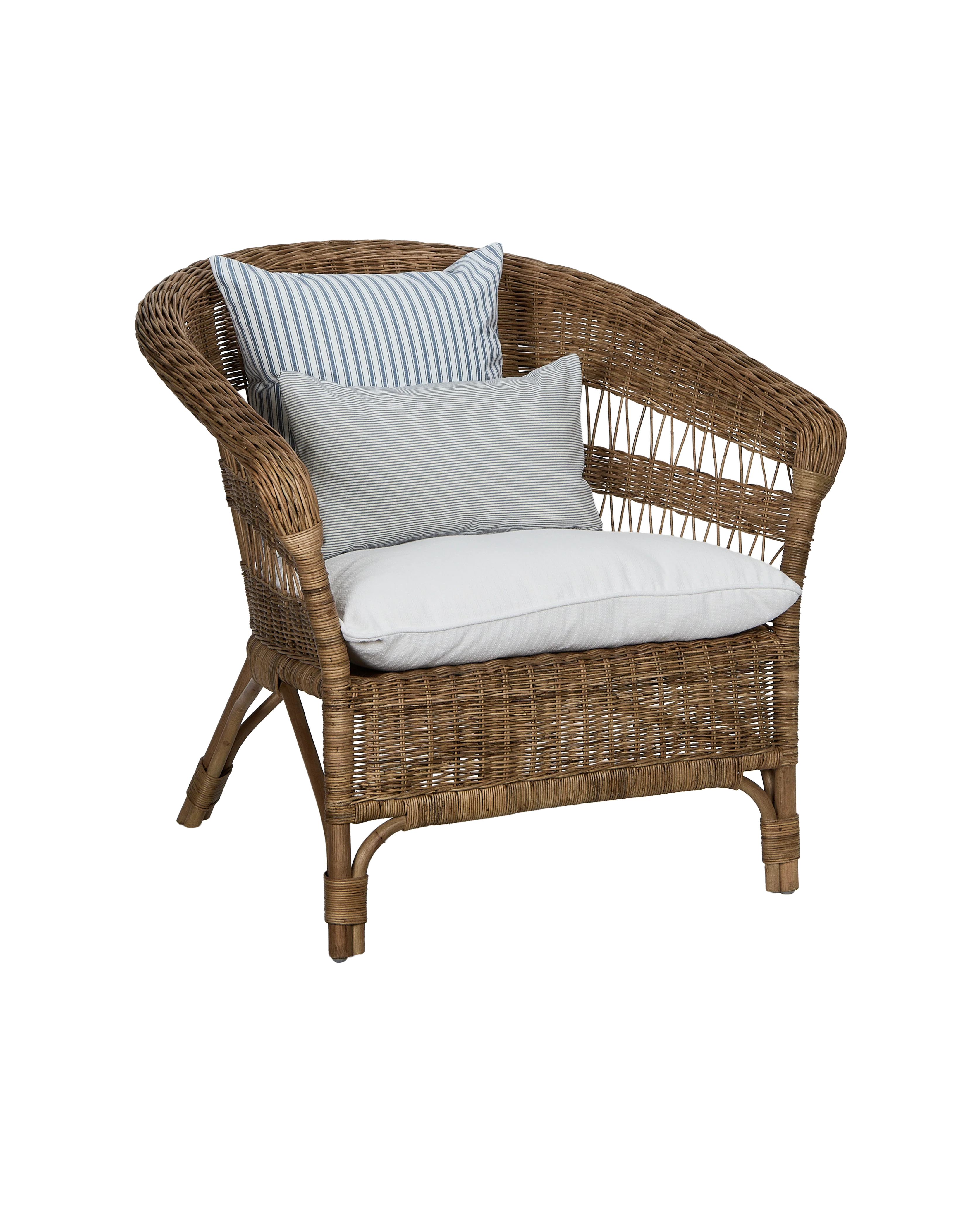 Sanctuary Rattan Lounge Chair - Shell - Image 3