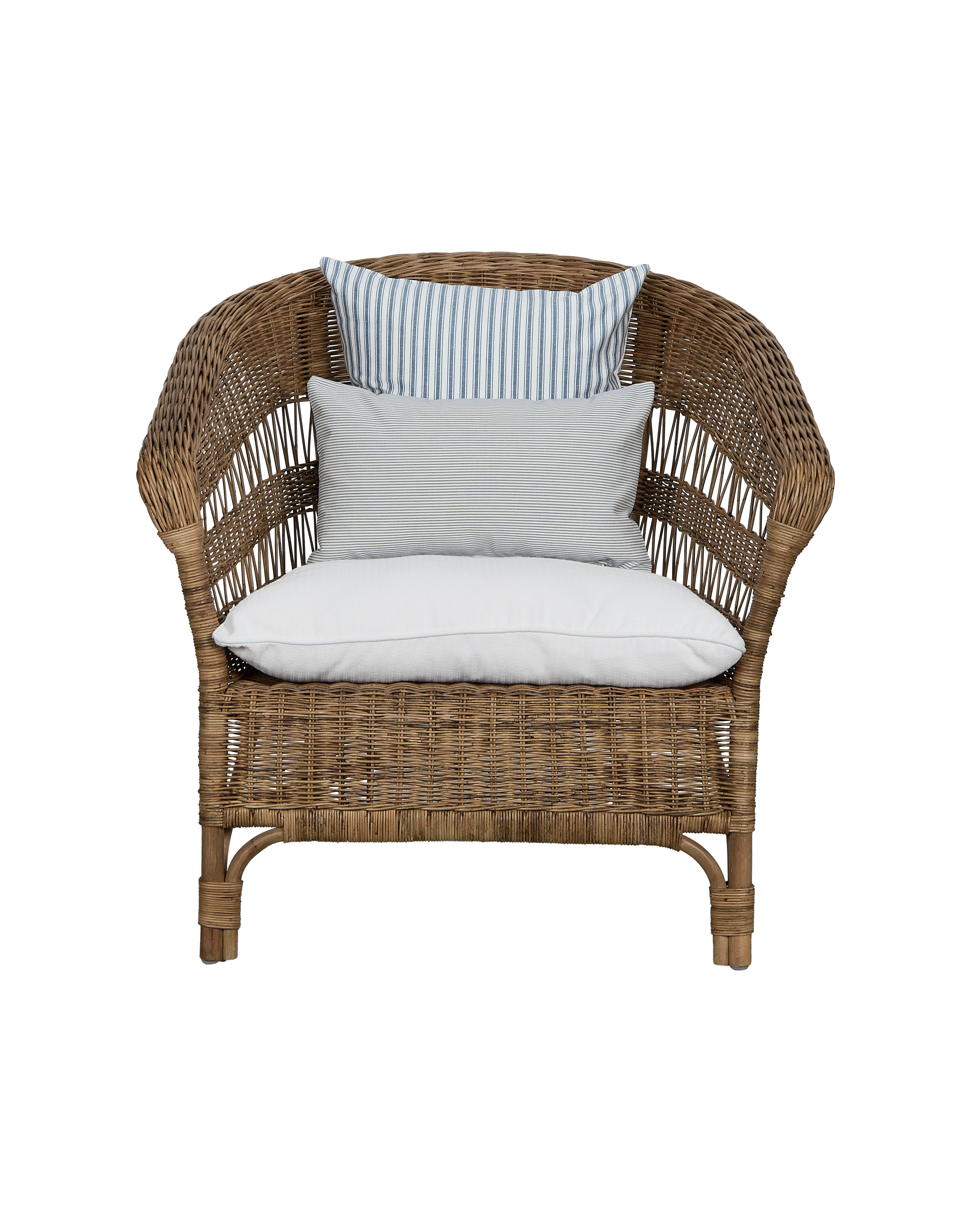 Sanctuary Rattan Lounge Chair - Shell - Image 4