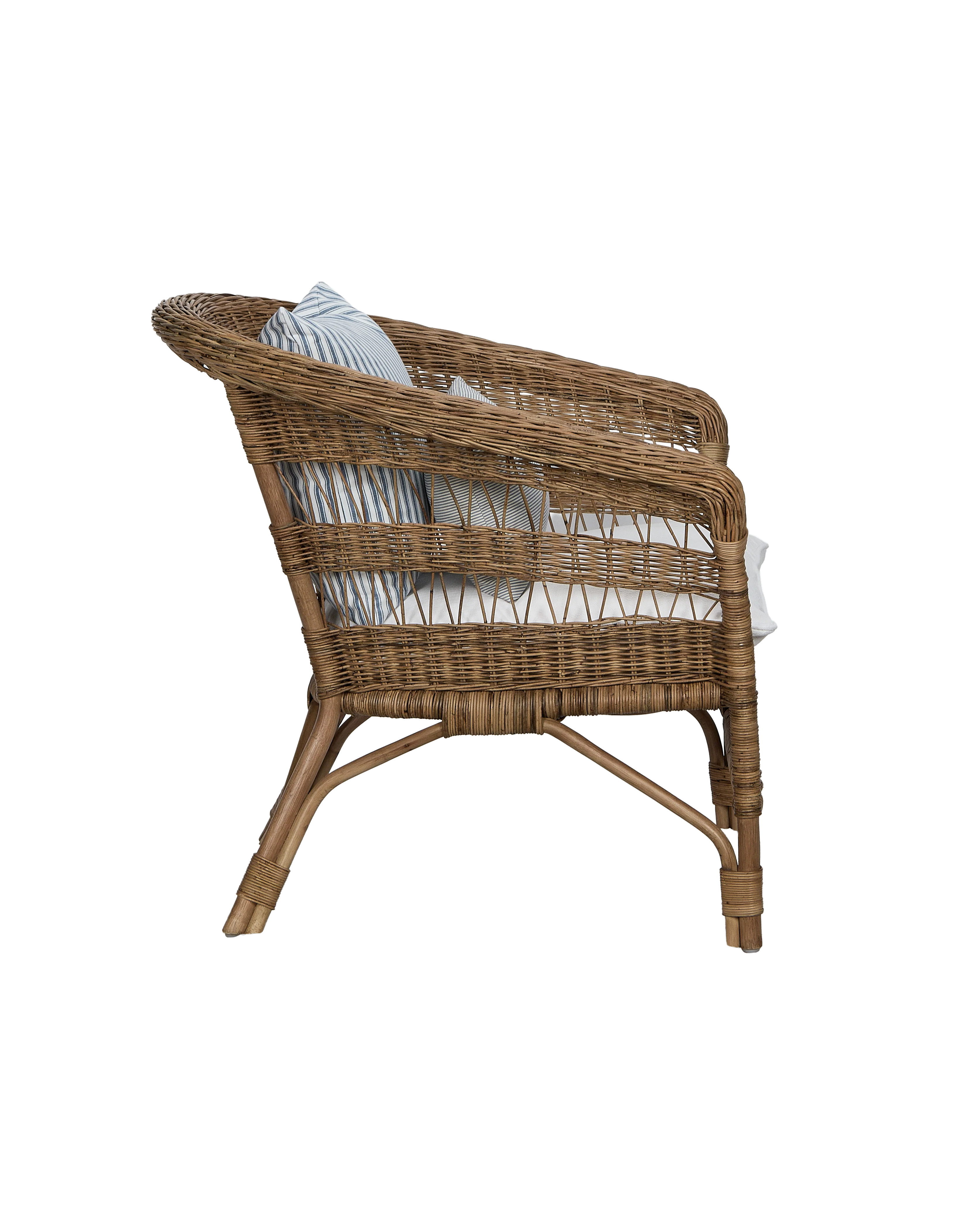 Sanctuary Rattan Lounge Chair - Shell - Image 9