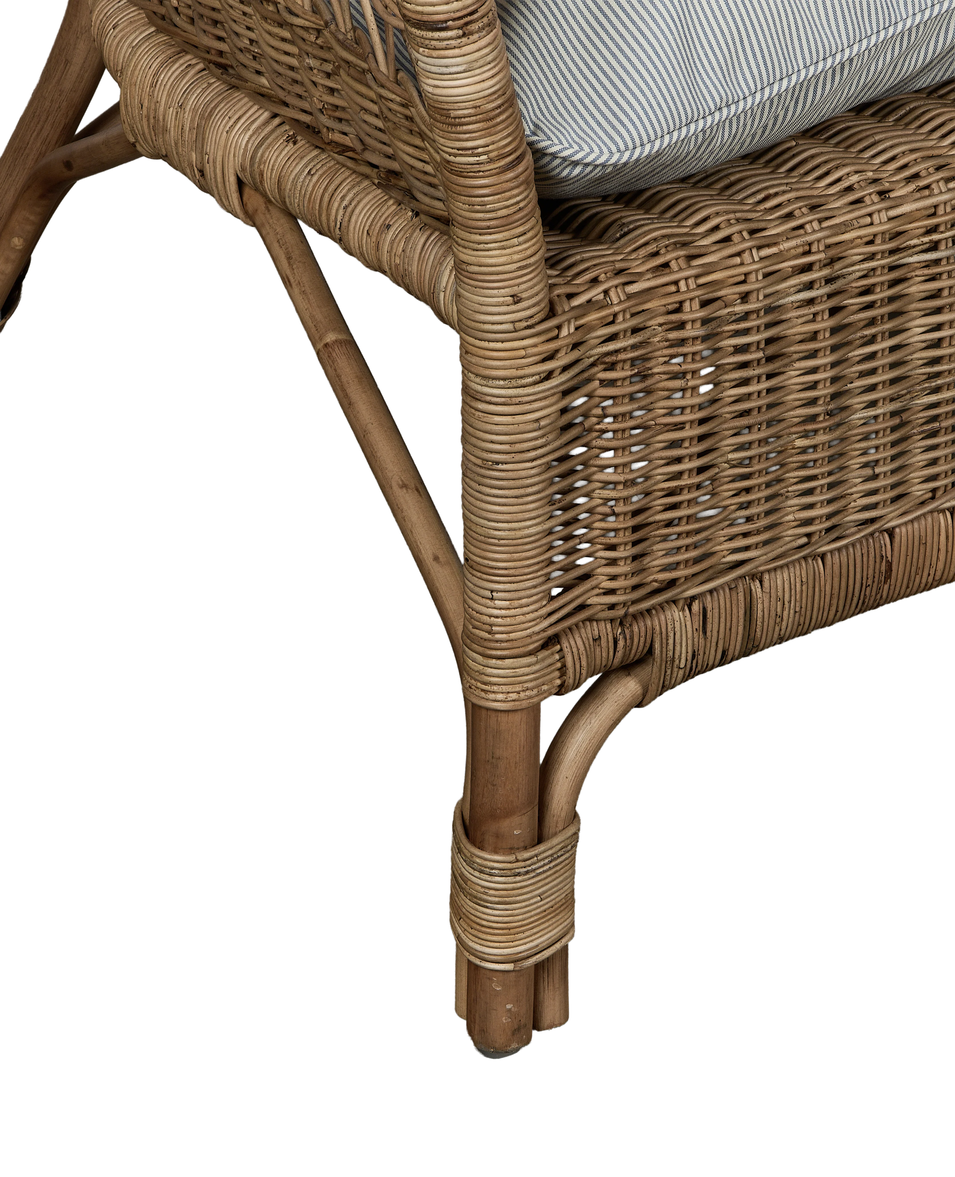 Sanctuary Rattan Sofa - Bayside Stripe - Image 13