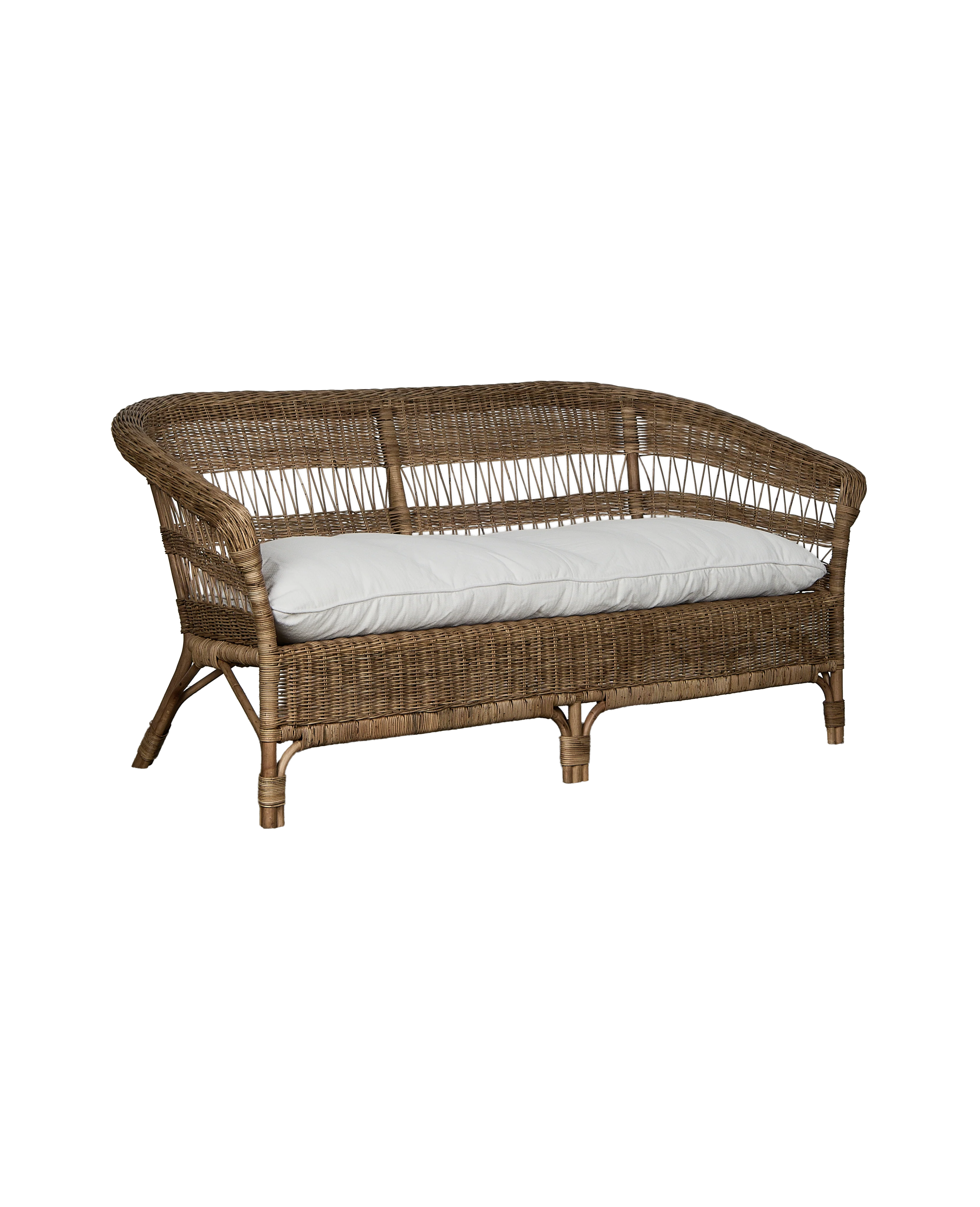 Sanctuary Rattan Sofa - Shell - Image 10