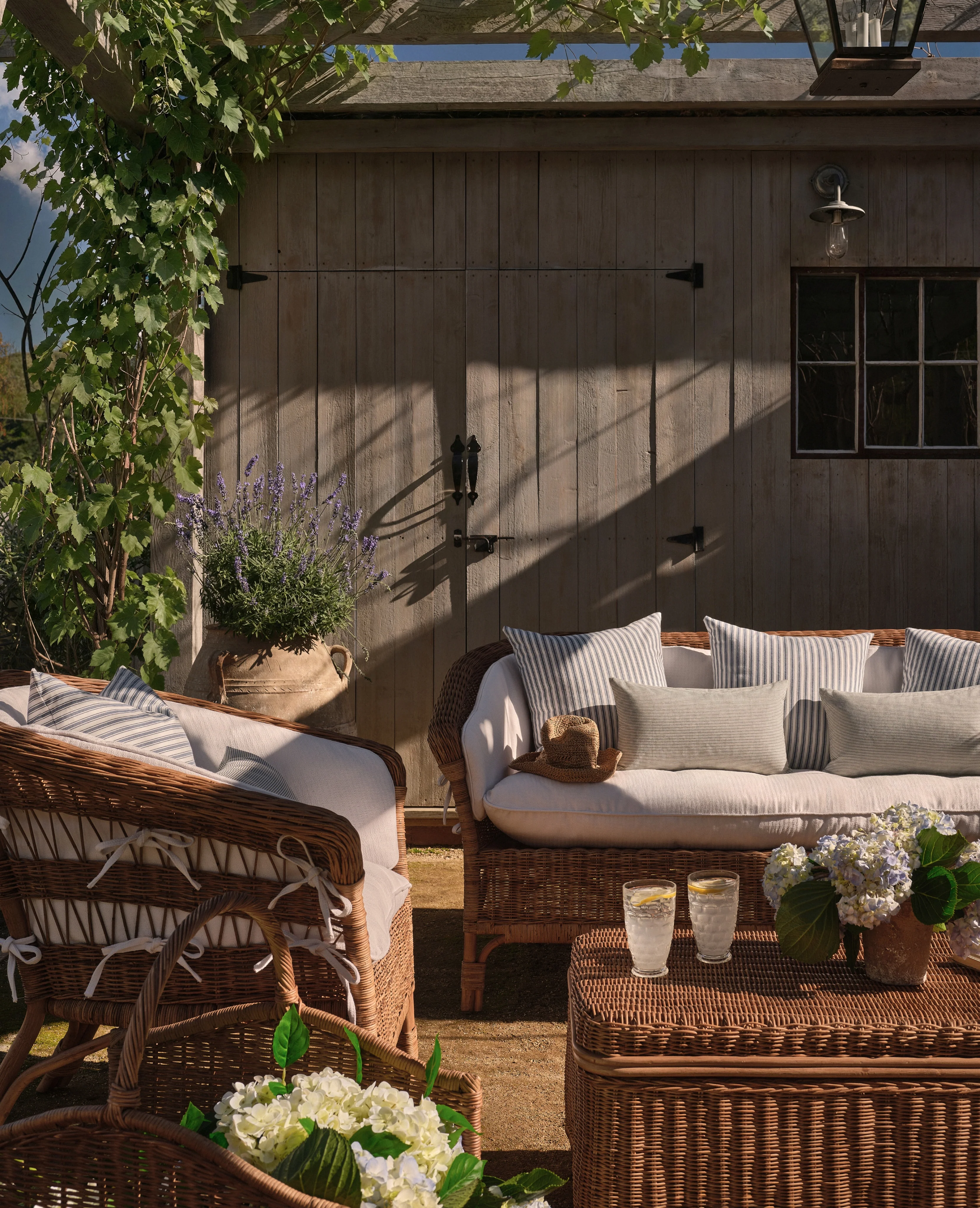 Sanctuary Rattan Sofa - Shell - Image 15