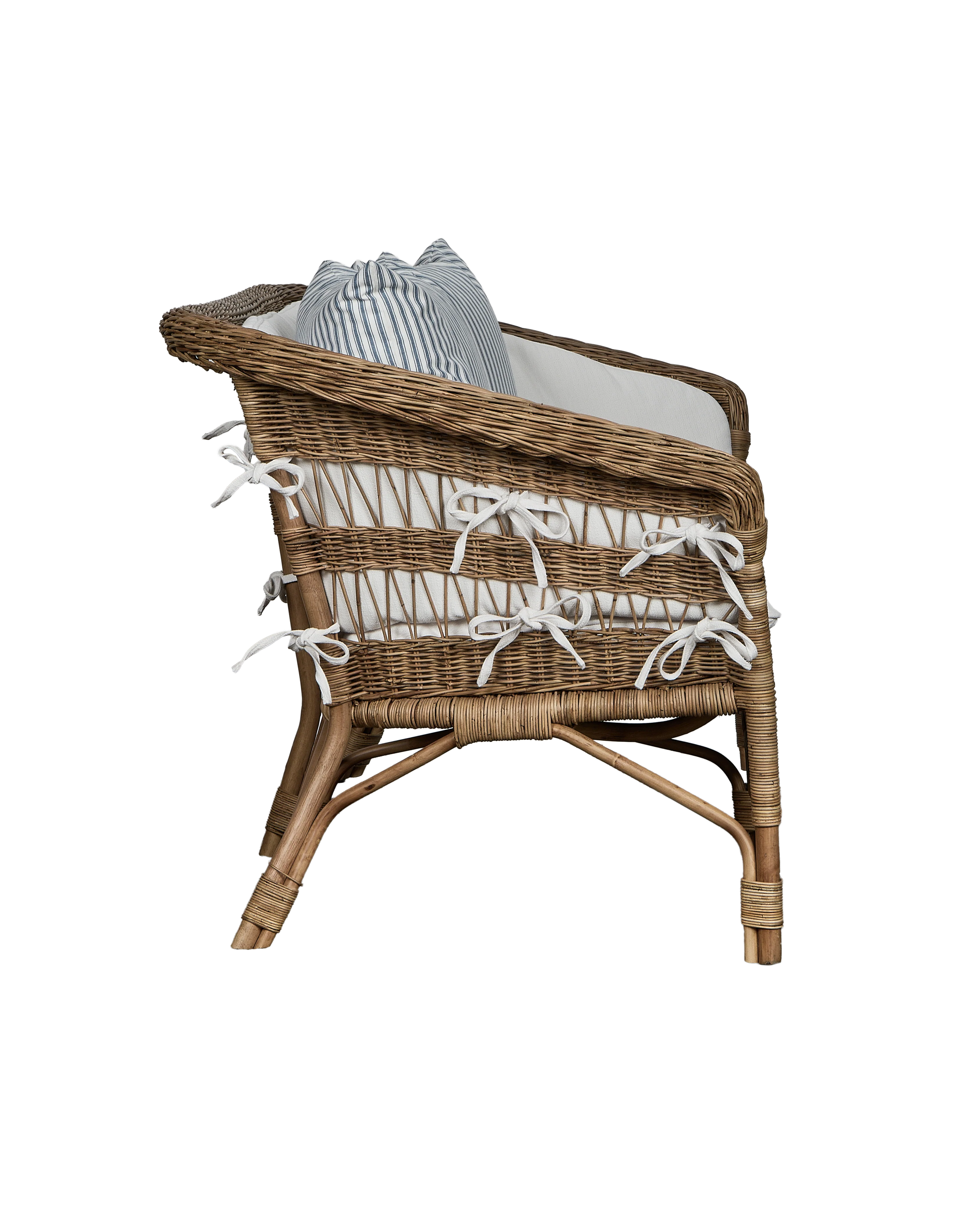 Sanctuary Rattan Sofa - Shell - Image 4