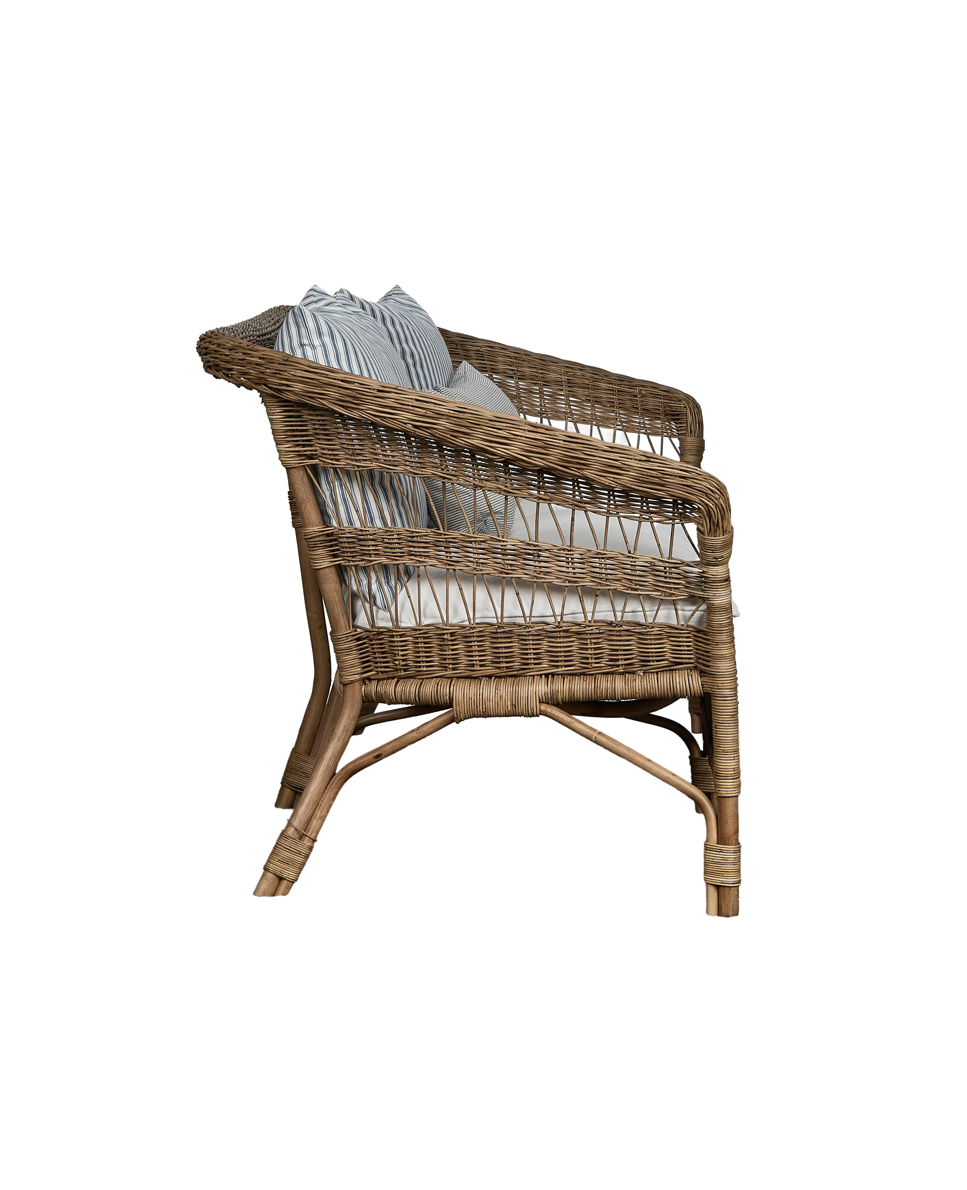 Sanctuary Rattan Sofa - Shell - Image 8