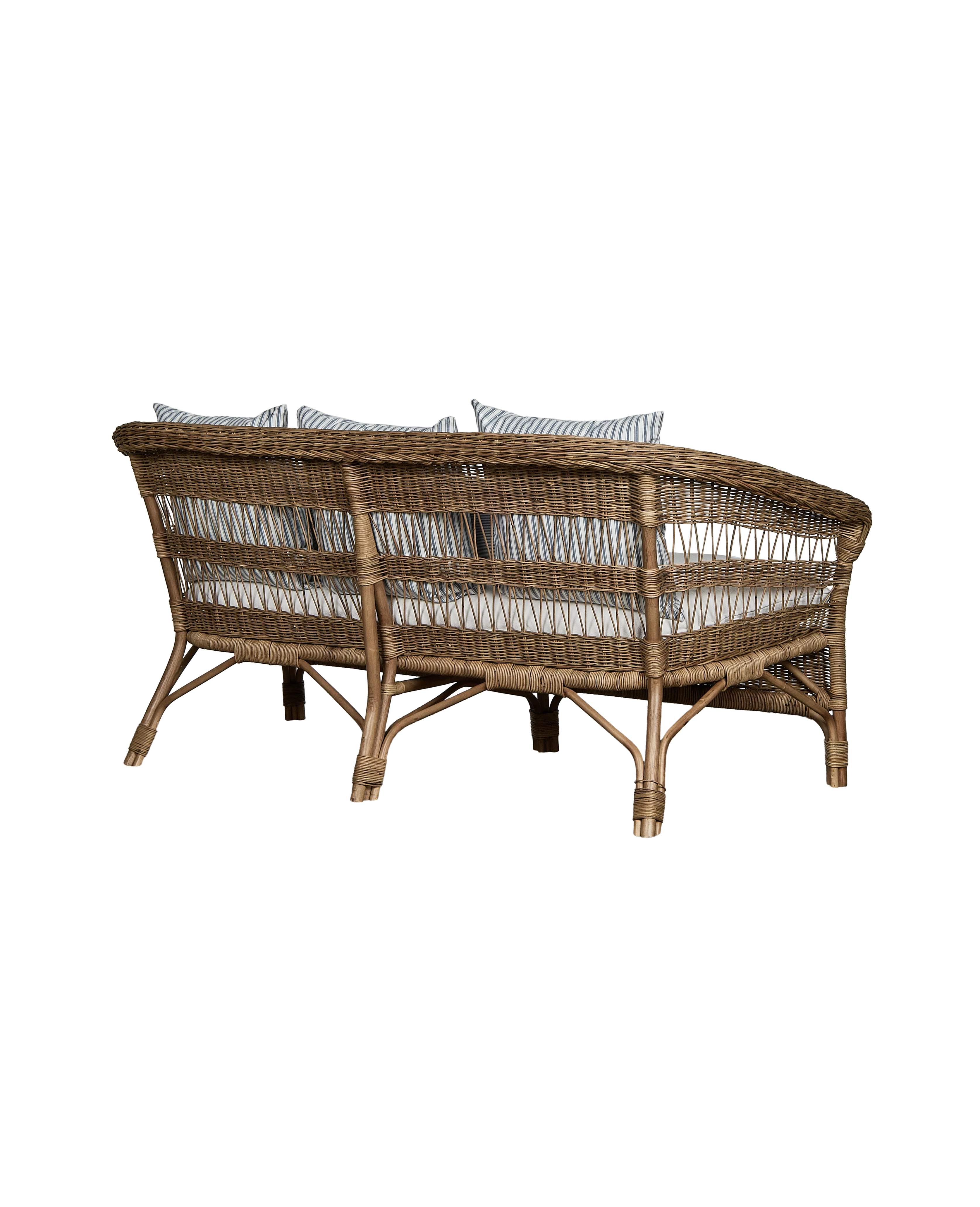 Sanctuary Rattan Sofa - Shell - Image 9
