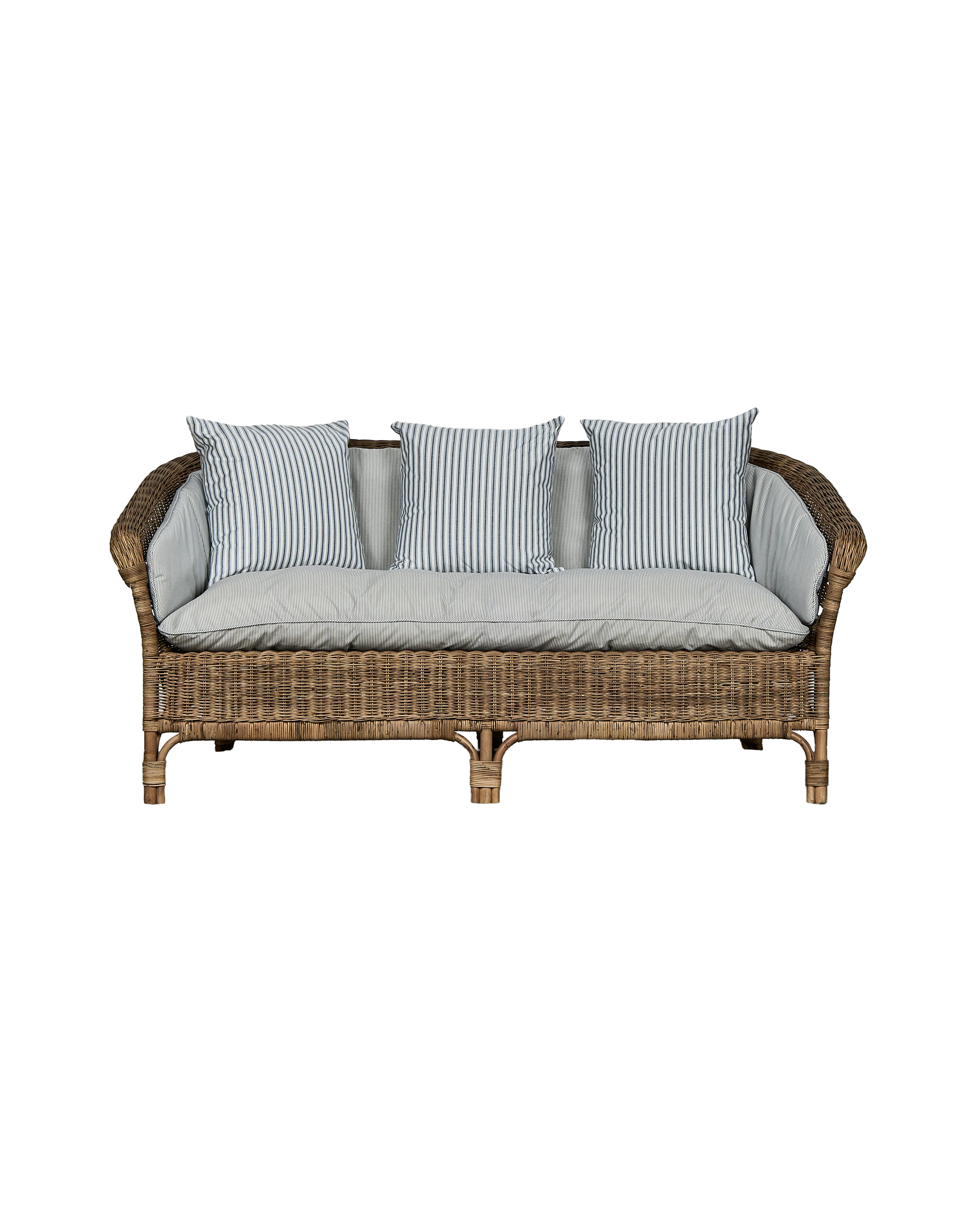 Sanctuary Sofa Back Cushion - Bayside Stripe - Image 3