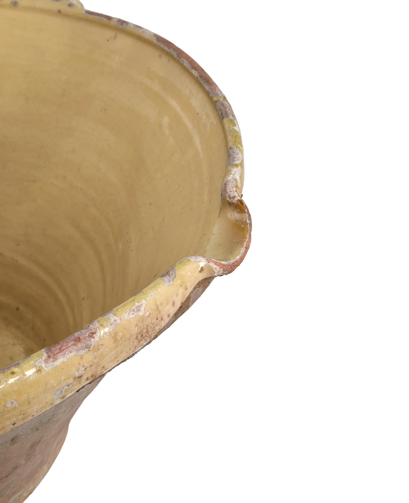 Serving Bowl - Yellow Ochre Glaze - Image 4
