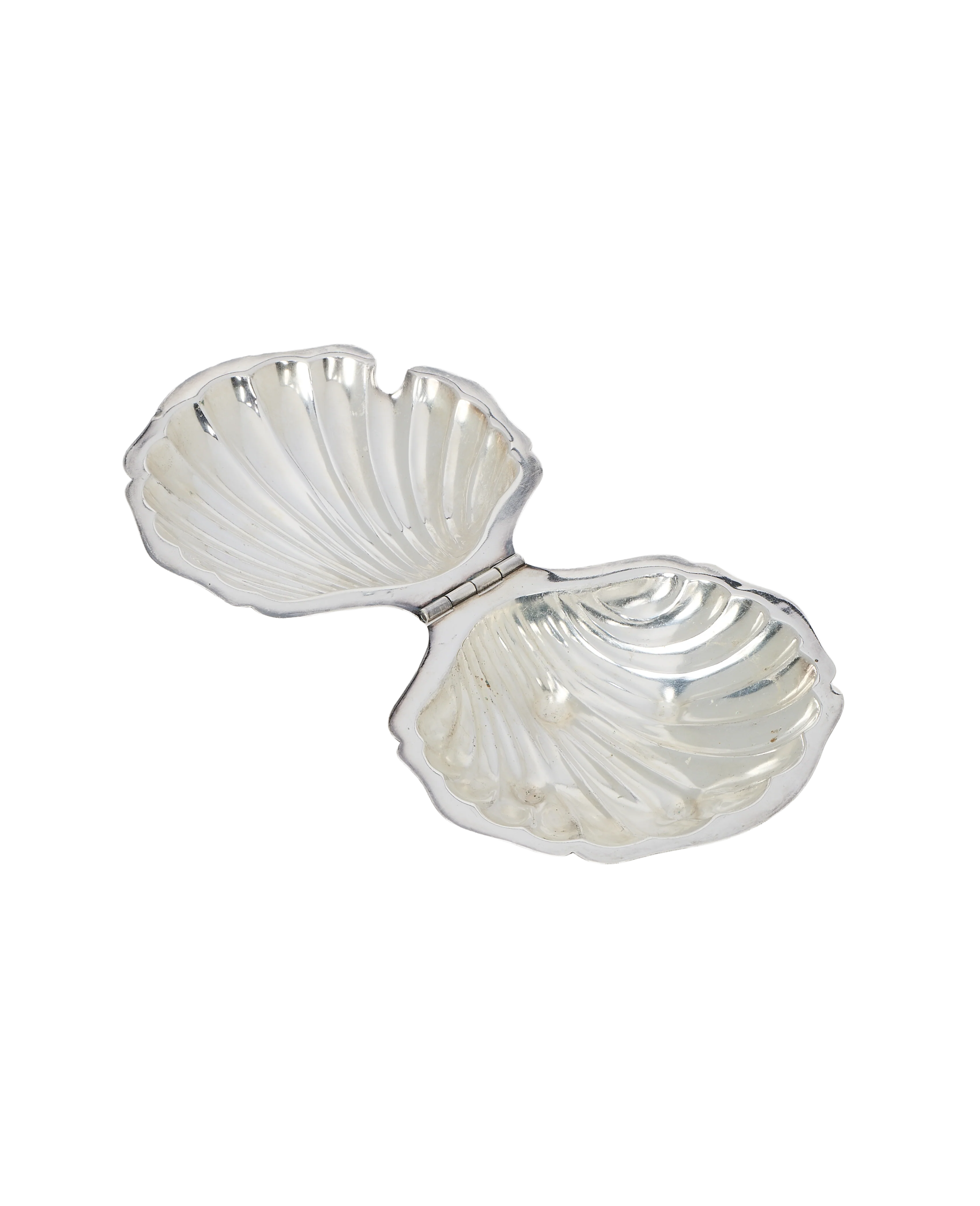 Shell Butter Dish - Silver-Plated - Image 2