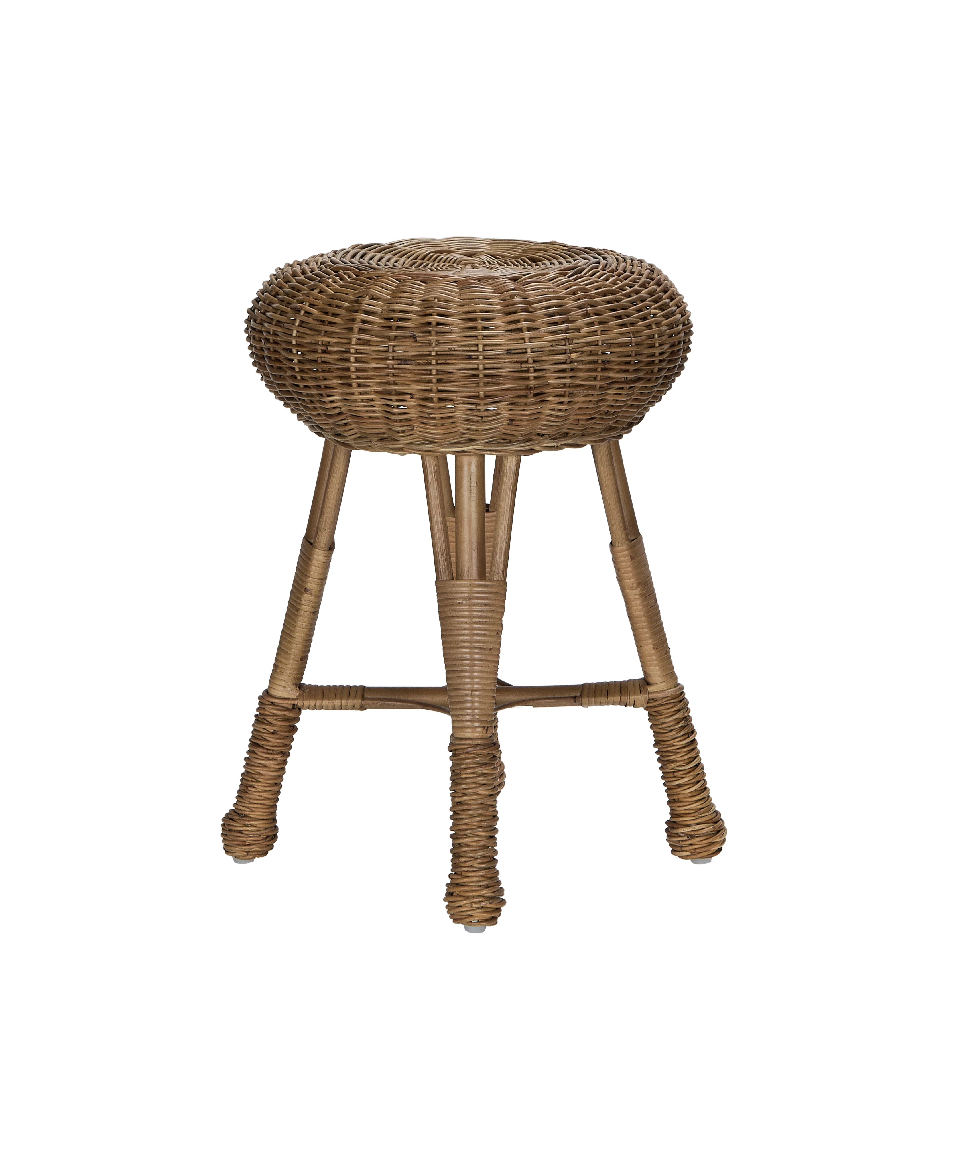 Sit Close Rattan Stool
