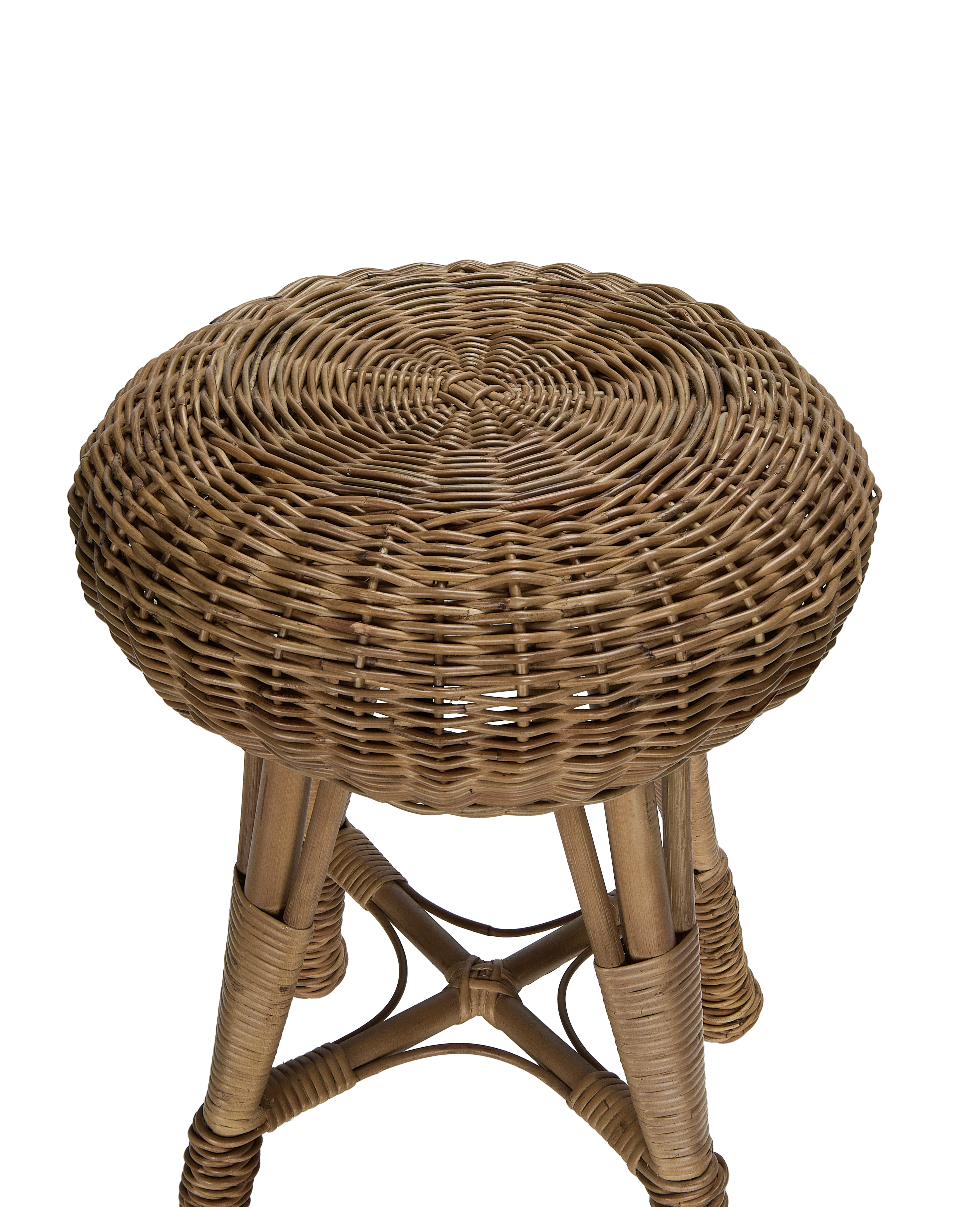 Sit Close Rattan Stool - Image 4