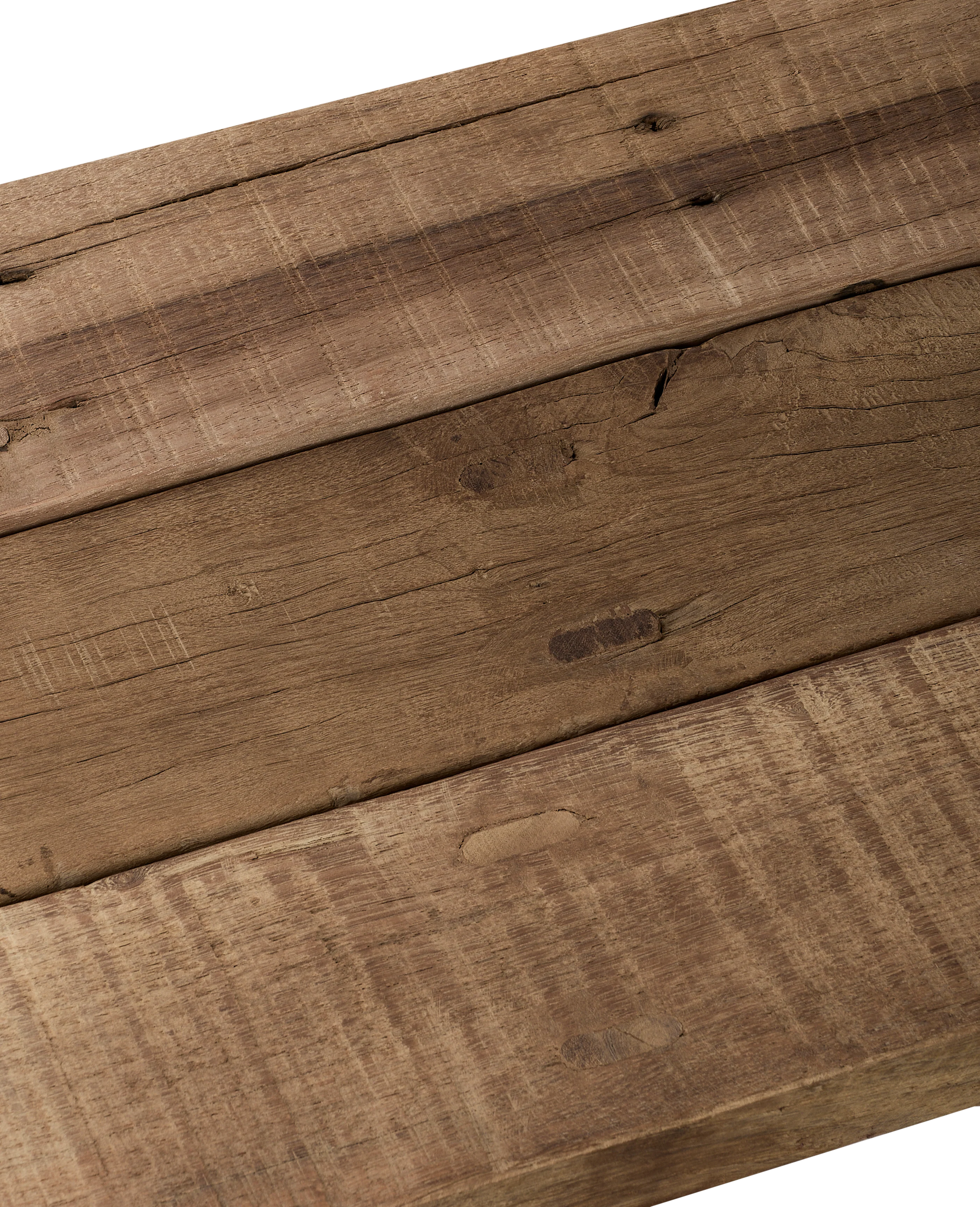 Skinny Reclaimed Wood Bench - Image 3