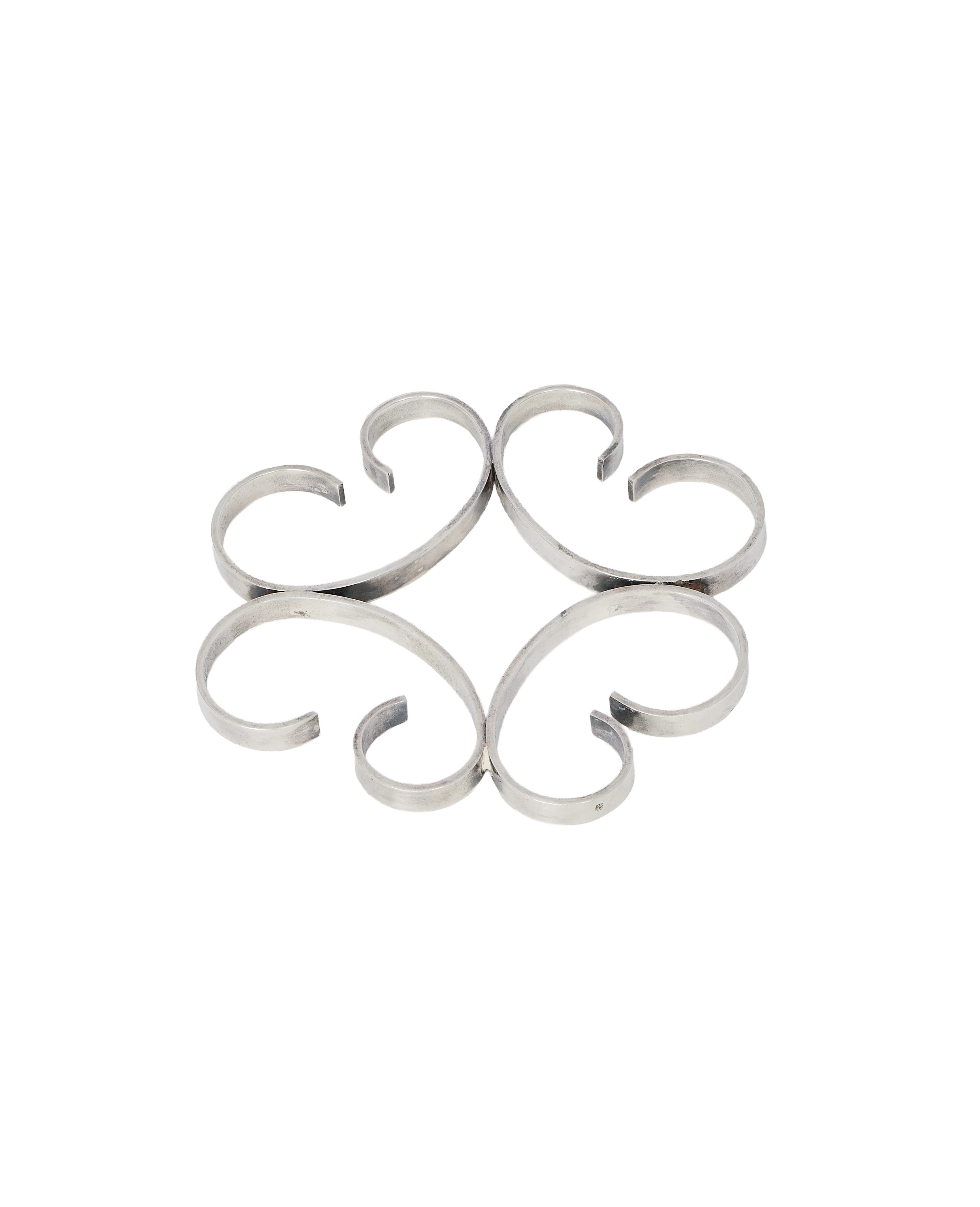 Spirale Trivet - Silver-Plated