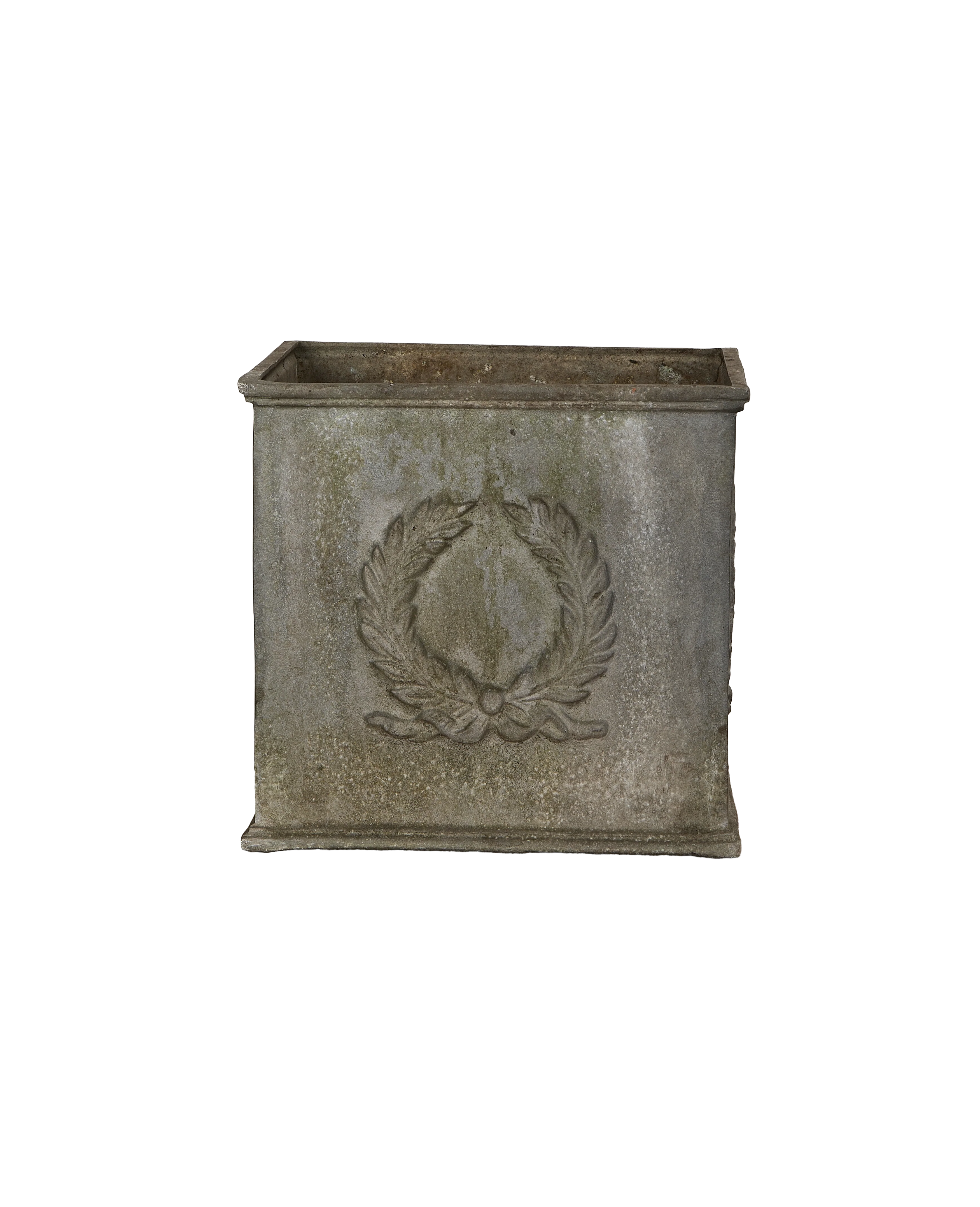 Square Zinc Planter - Image 4