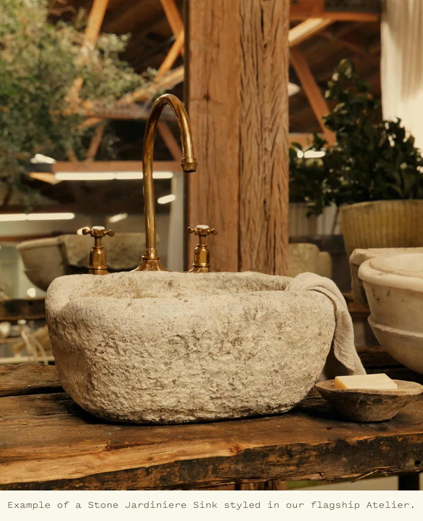 Stone Jardiniere Sink - Image 3