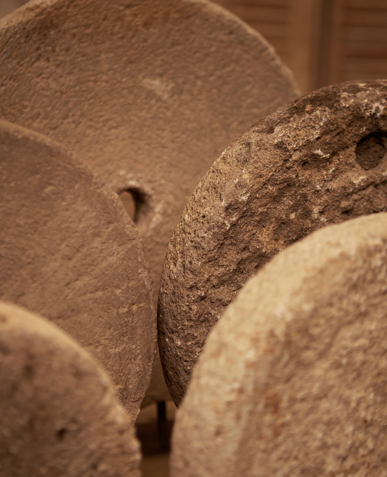 Stone Wheel on Stand - Image 5