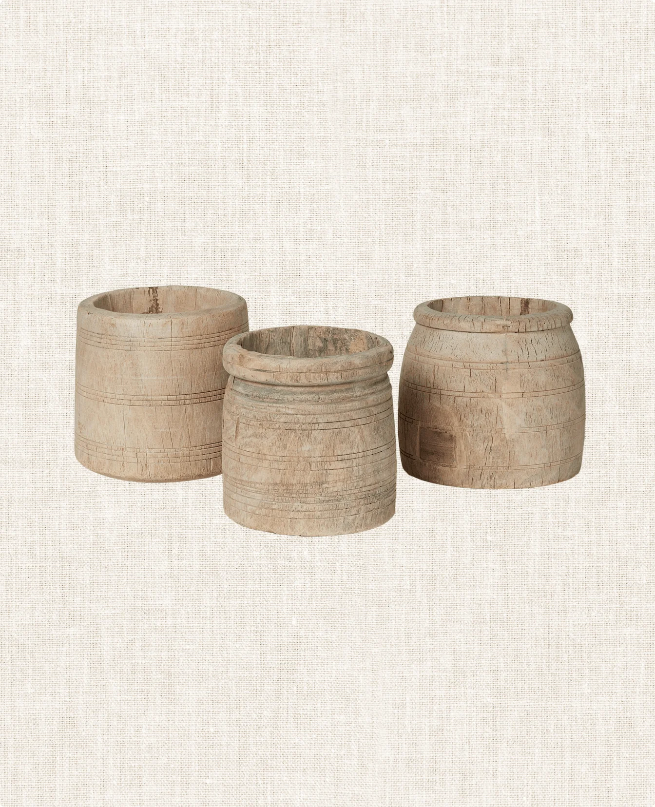 Teak Pot - Bleached - Image 2
