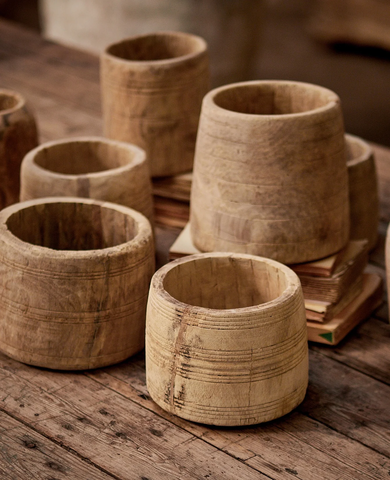 Teak Pot - Bleached - Image 4