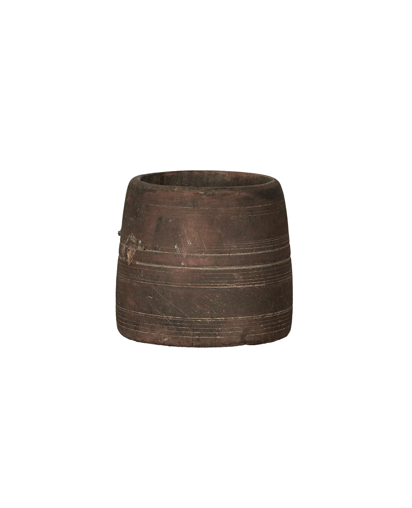 Teak Pot - Natural