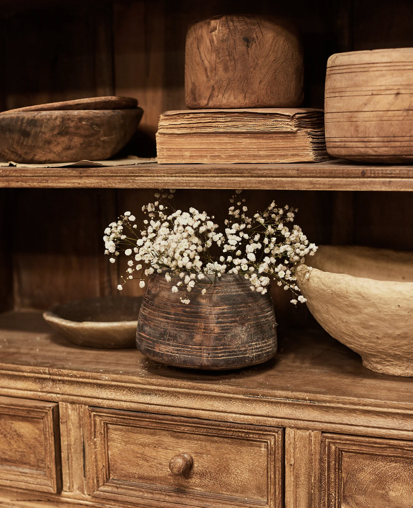 Teak Pot - Natural - Image 3