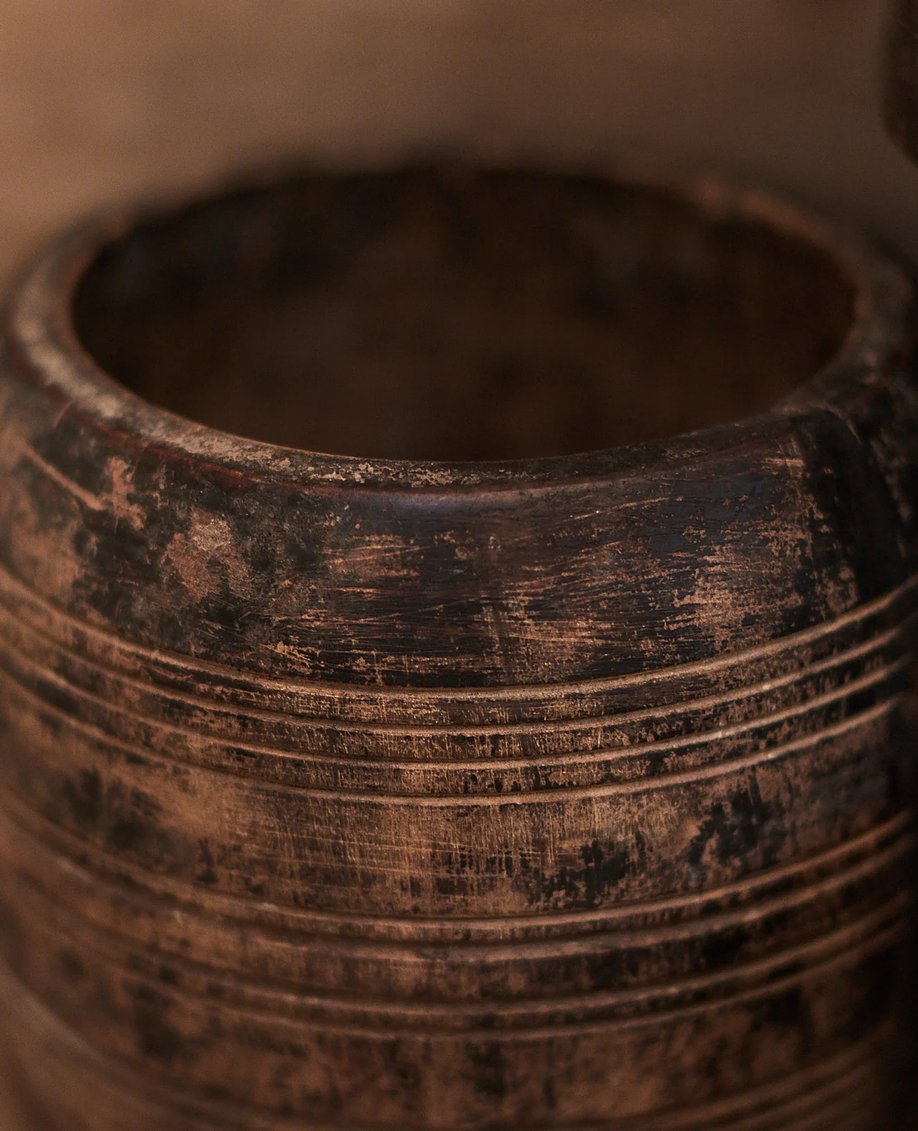 Teak Pot - Natural - Image 5