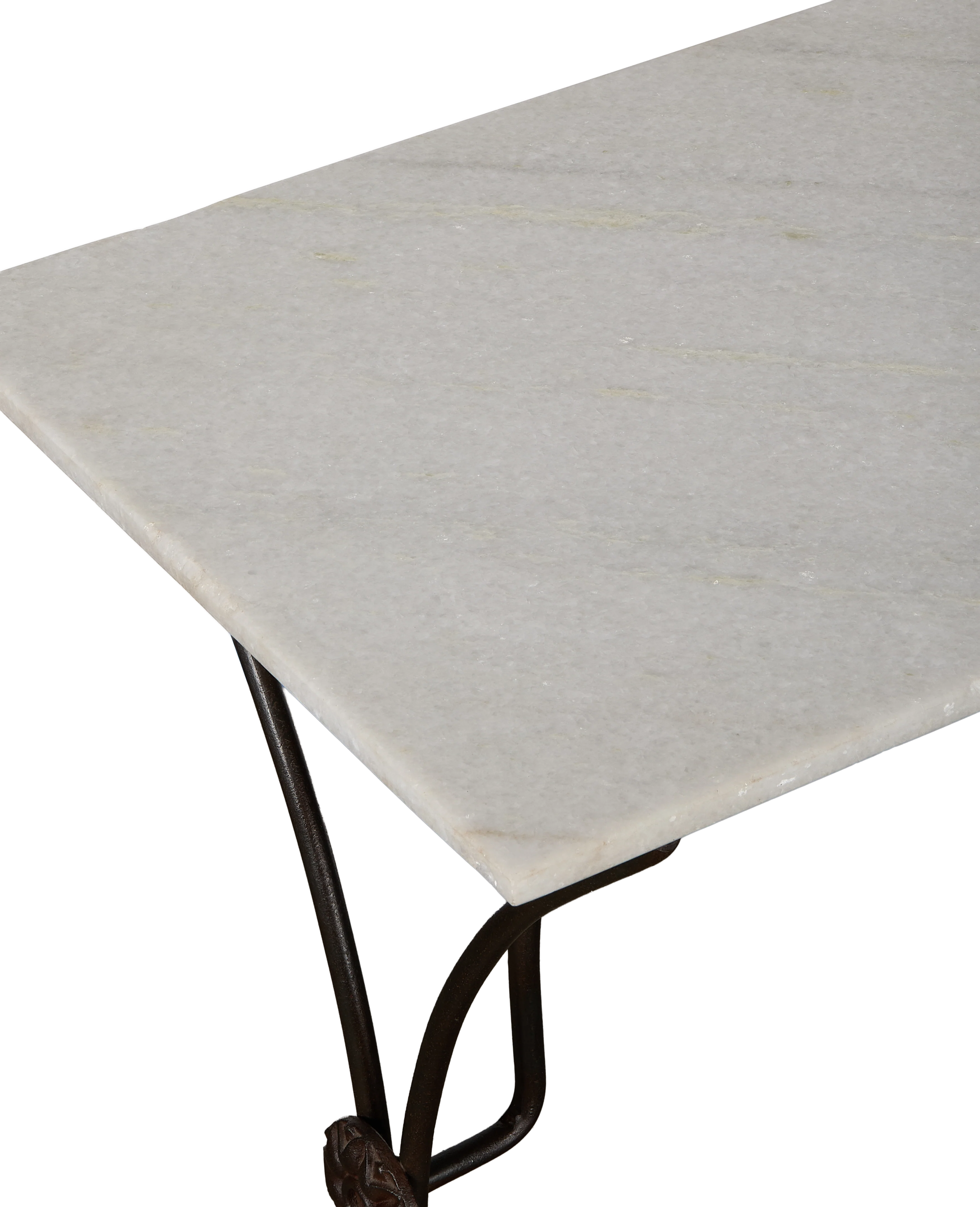 Trellis Marble Bistro Table - Rectangle - Image 10