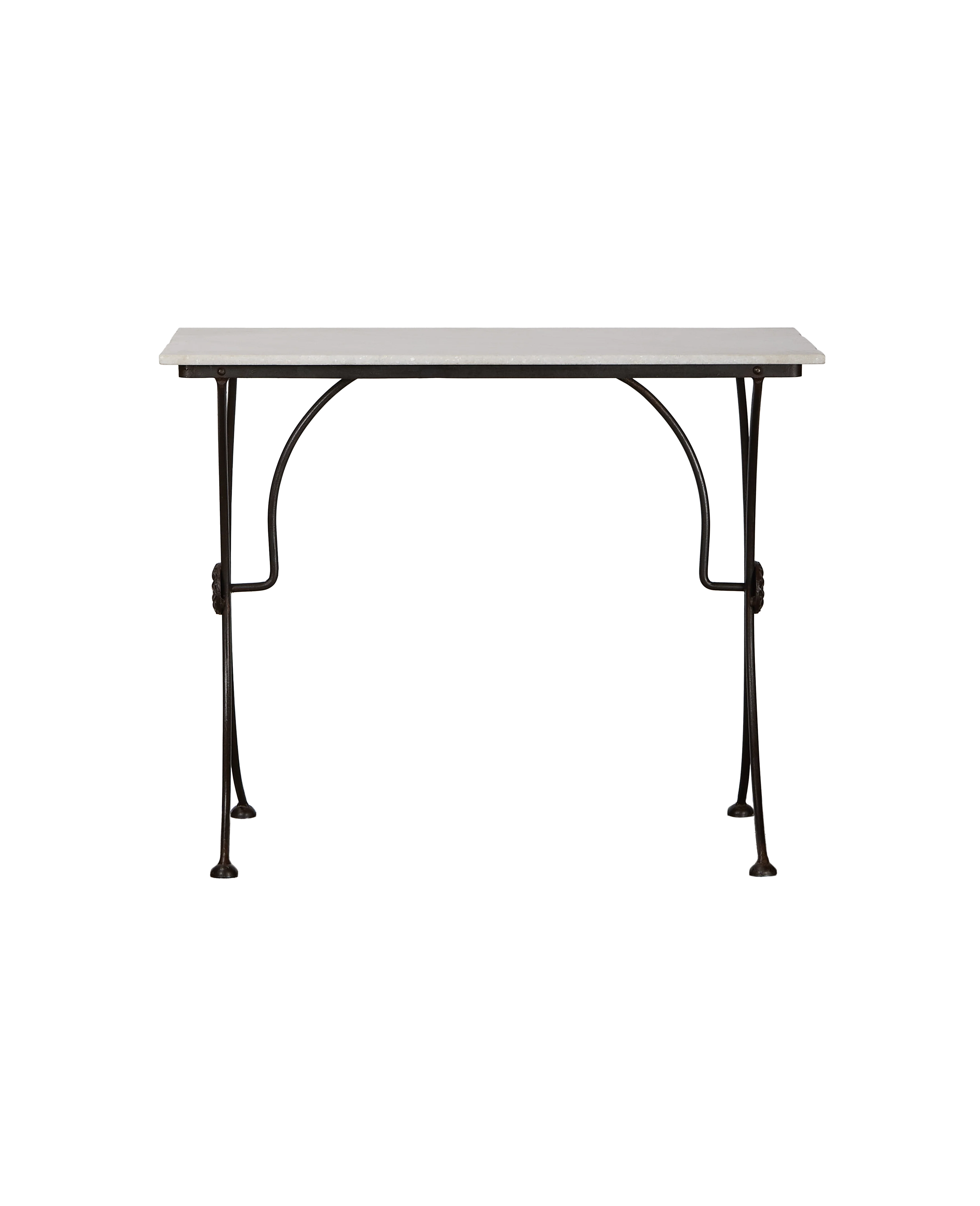 Trellis Marble Bistro Table - Rectangle - Image 9
