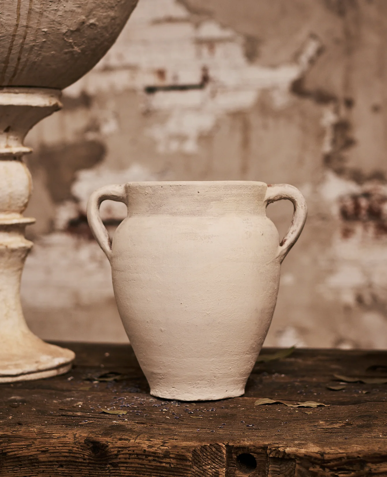 Two Handle Pot - Limewash - Image 3