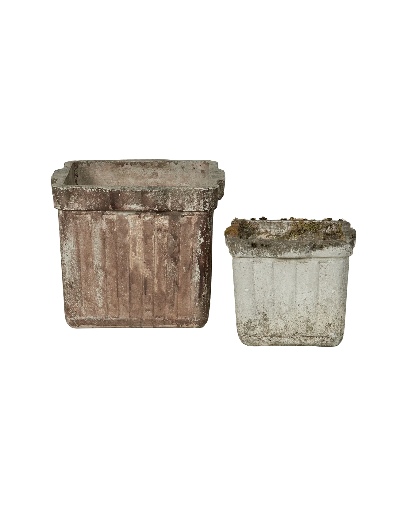 Willy Guhl Planter - Square Ribbed