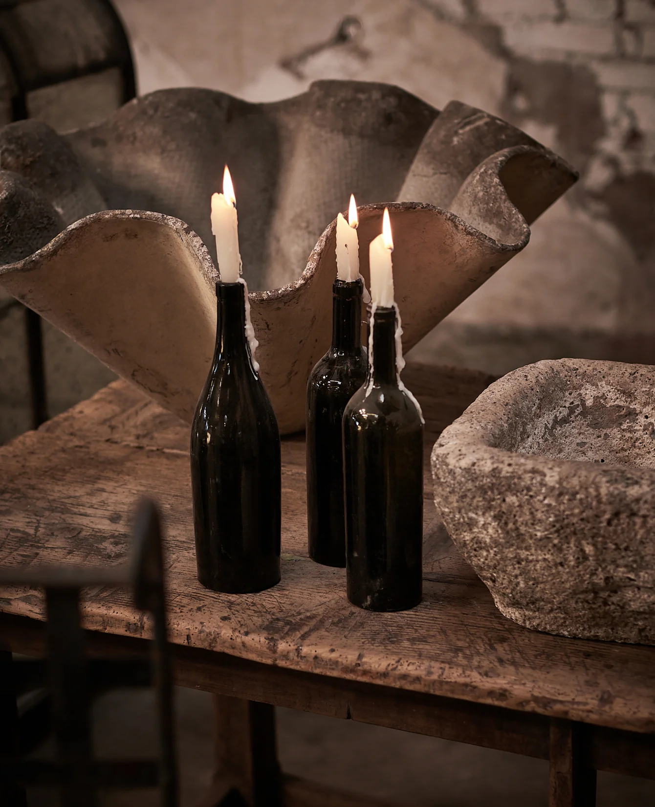 Burgundy Wine Bottle - Image 3