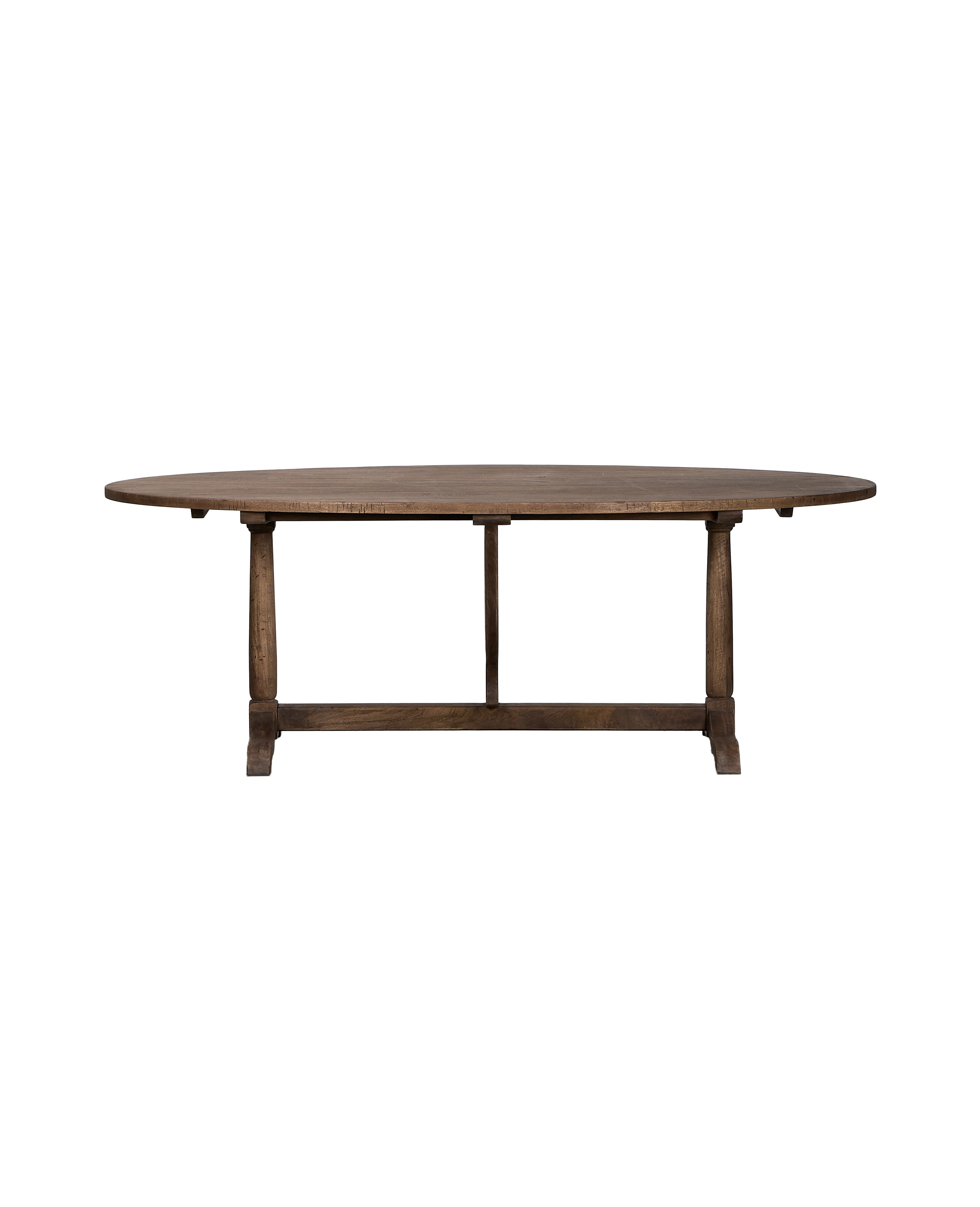Wishbone Oval Dining Table - Image 3