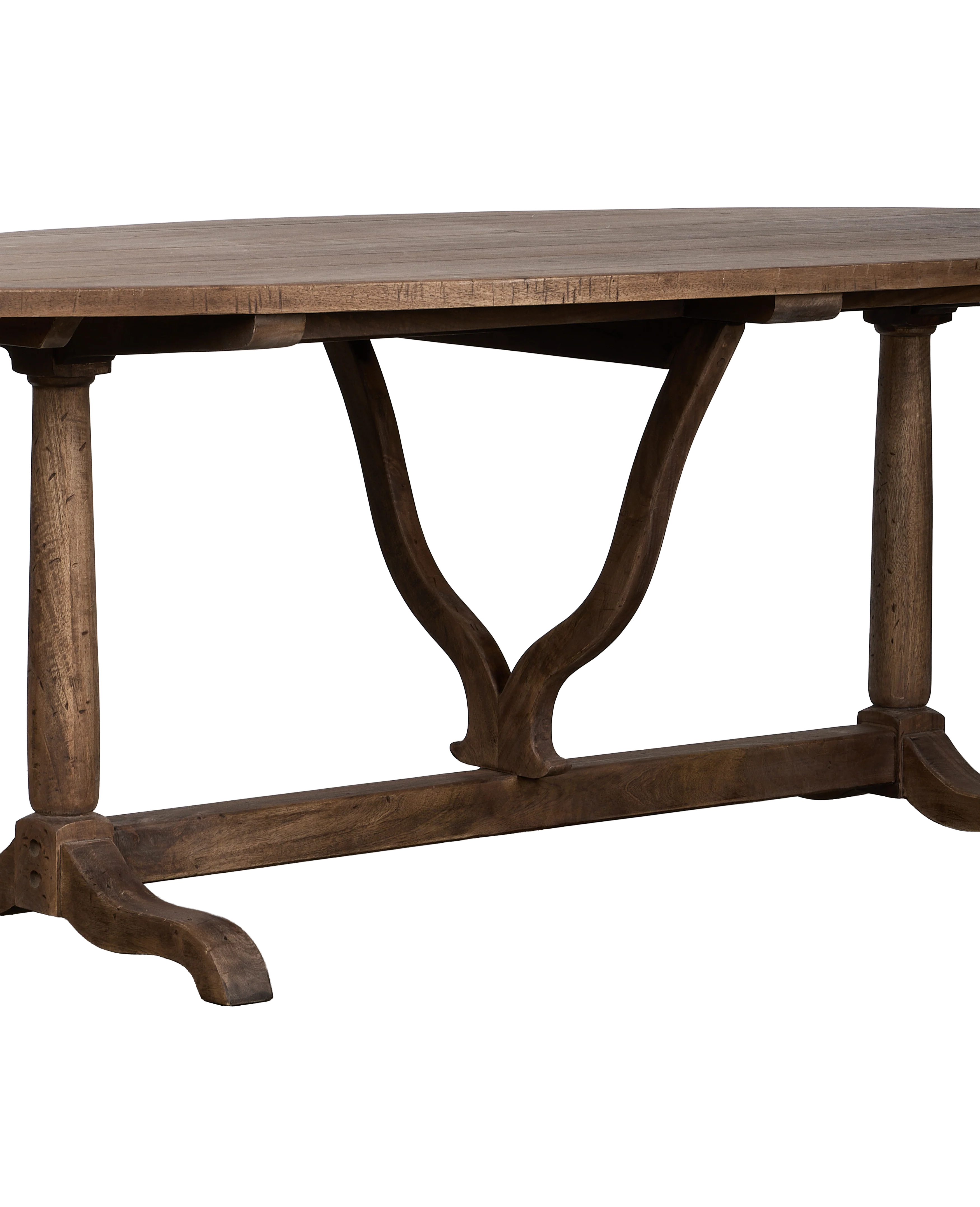 Wishbone Oval Dining Table - Image 8